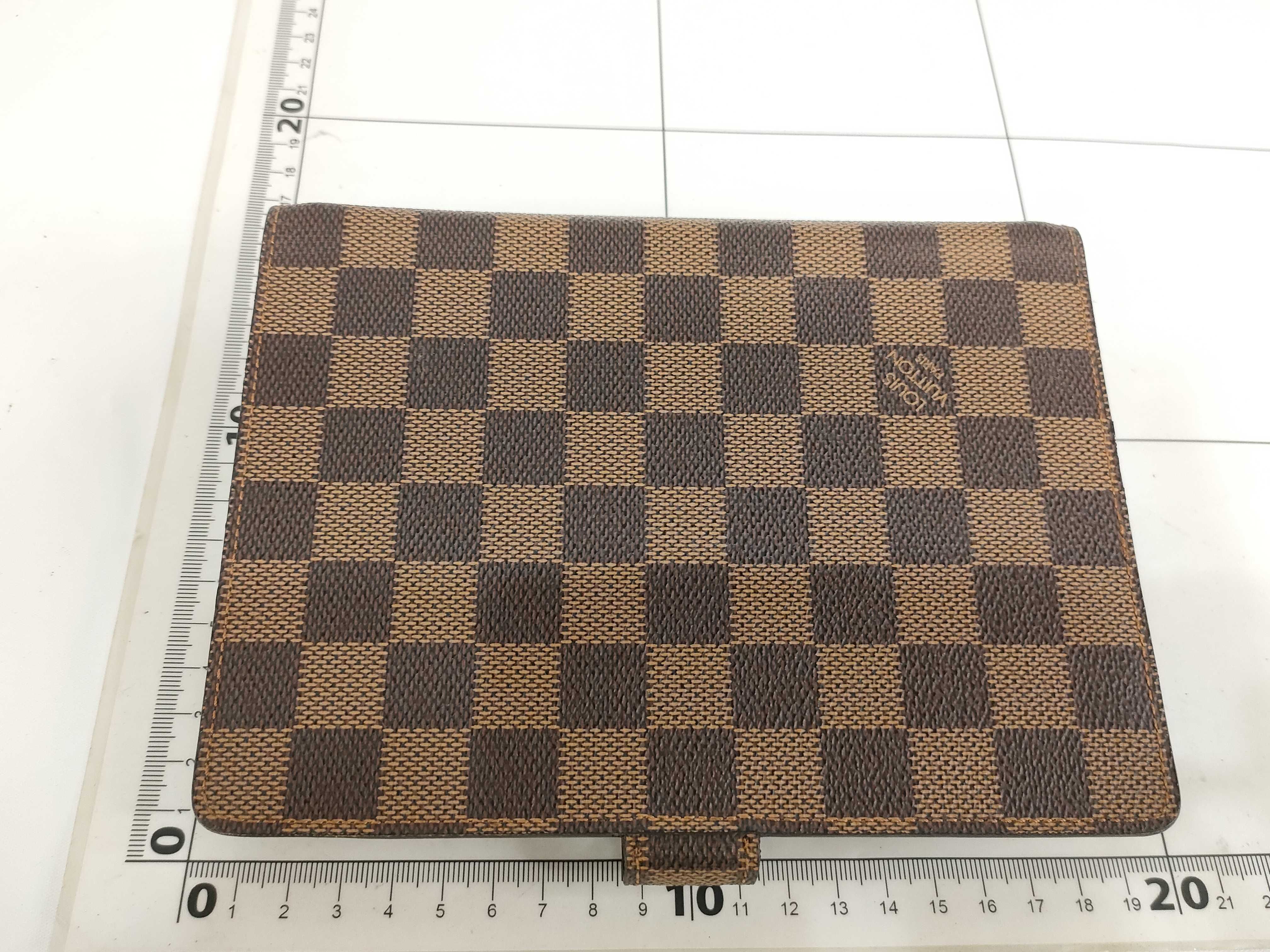 Monogram Louis Vuitton Agenda MM Damier Notebook Cover — view 2