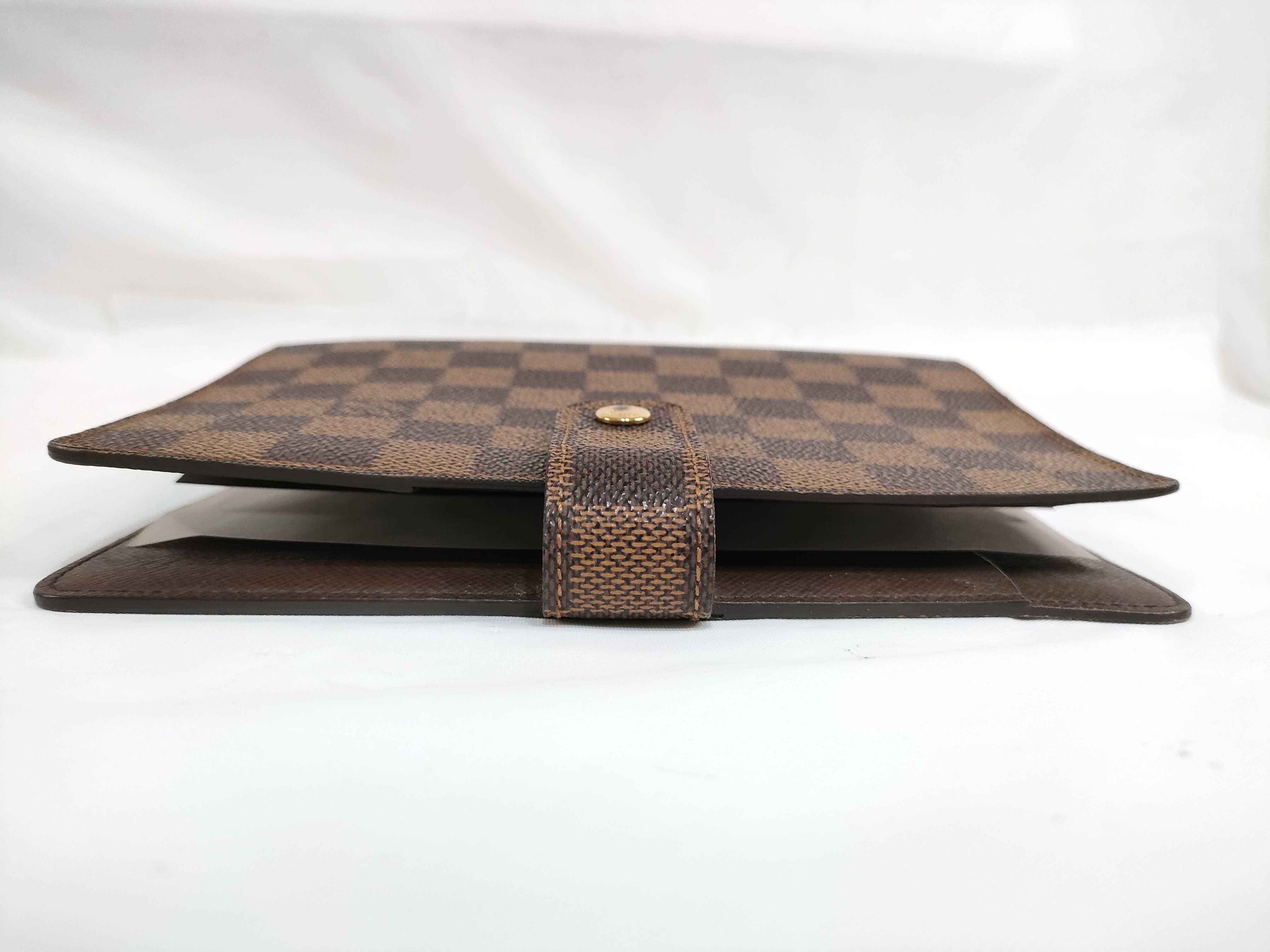 Monogram Louis Vuitton Agenda MM Damier Notebook Cover — view 4