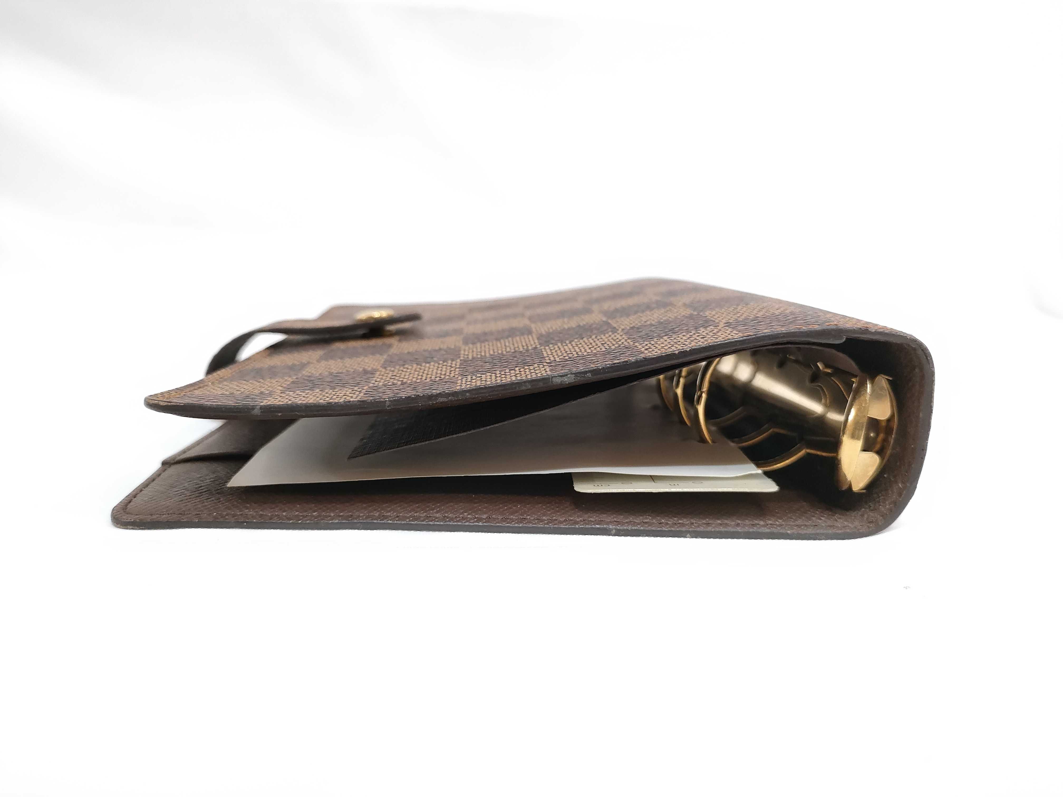 Monogram Louis Vuitton Agenda MM Damier Notebook Cover — view 5
