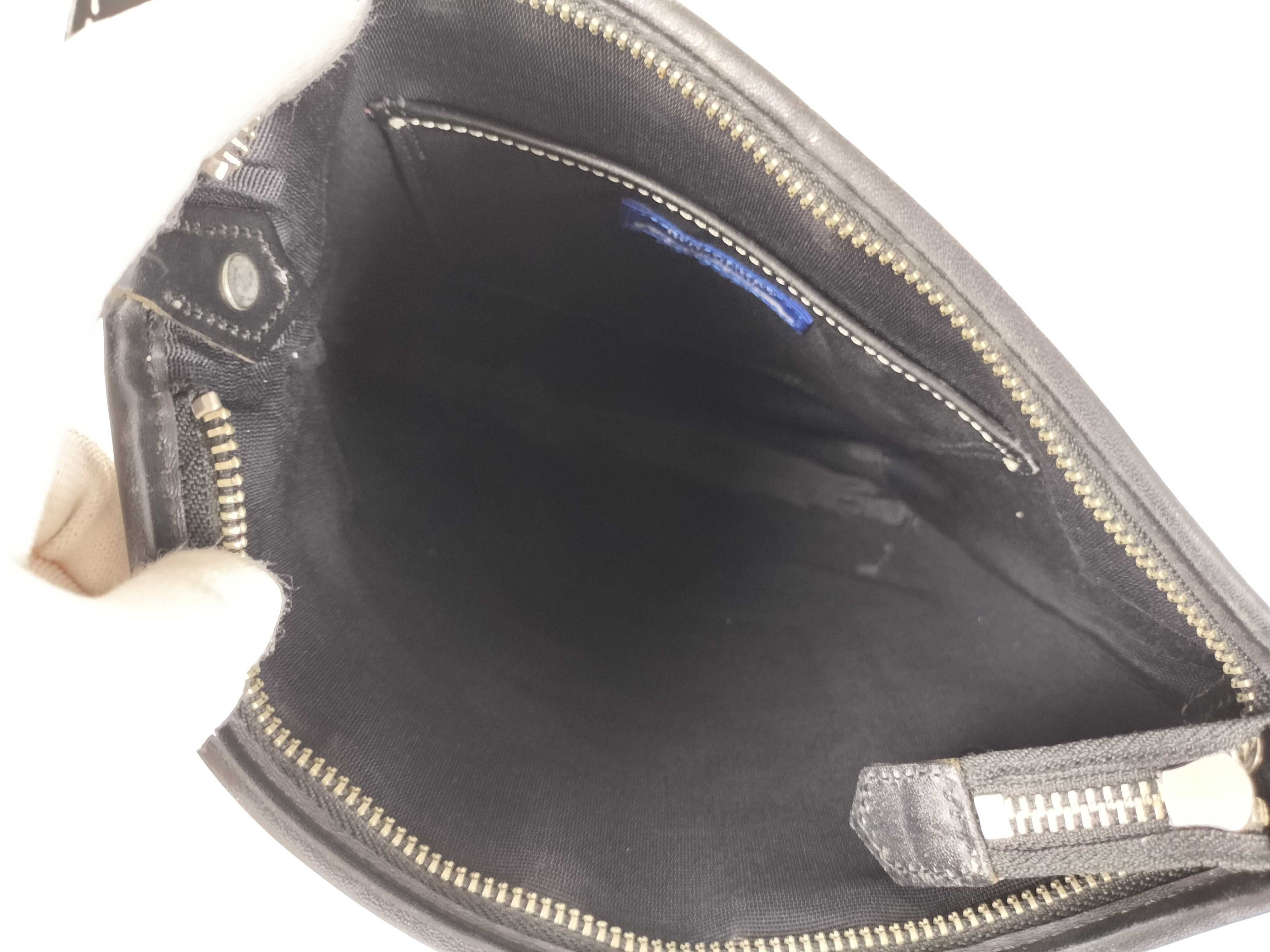 Blue Label Nova Check Canvas x Leather Shoulder Bag — view 10