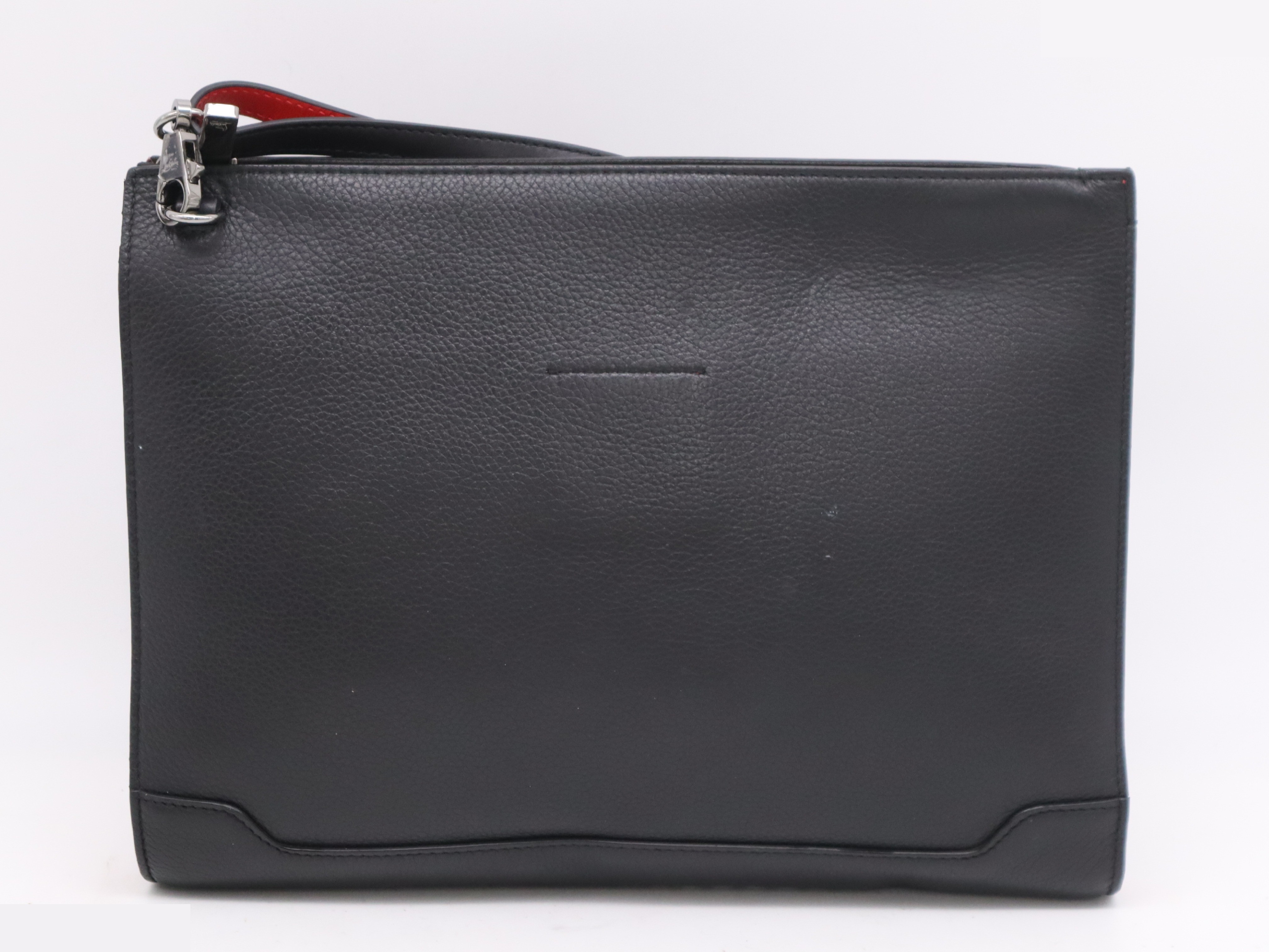 Leather Sky Pouch Black Studded Shoulder Strap and Storage Bag Included — view 2