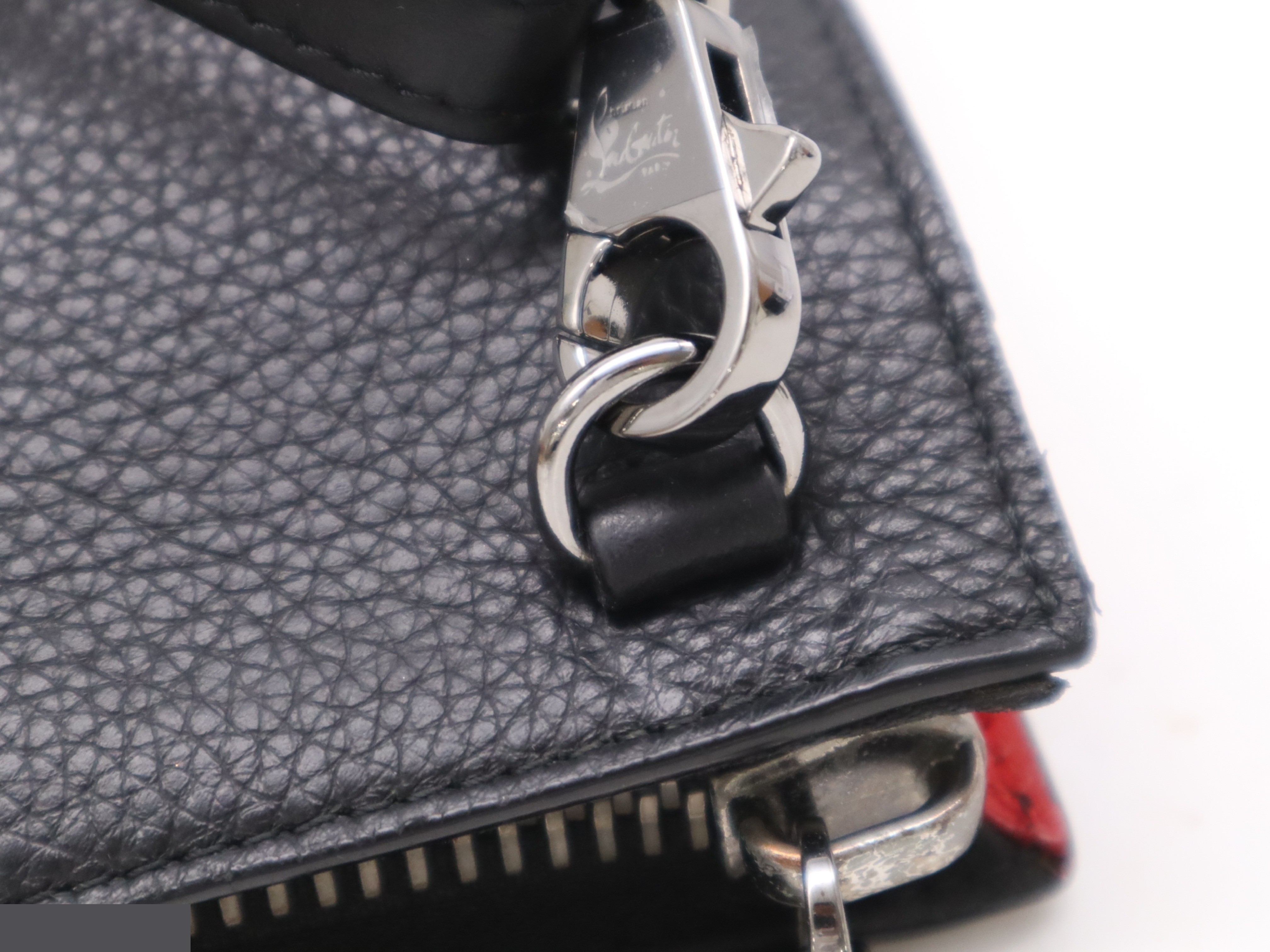 Leather Sky Pouch Black Studded Shoulder Strap and Storage Bag Included — view 7