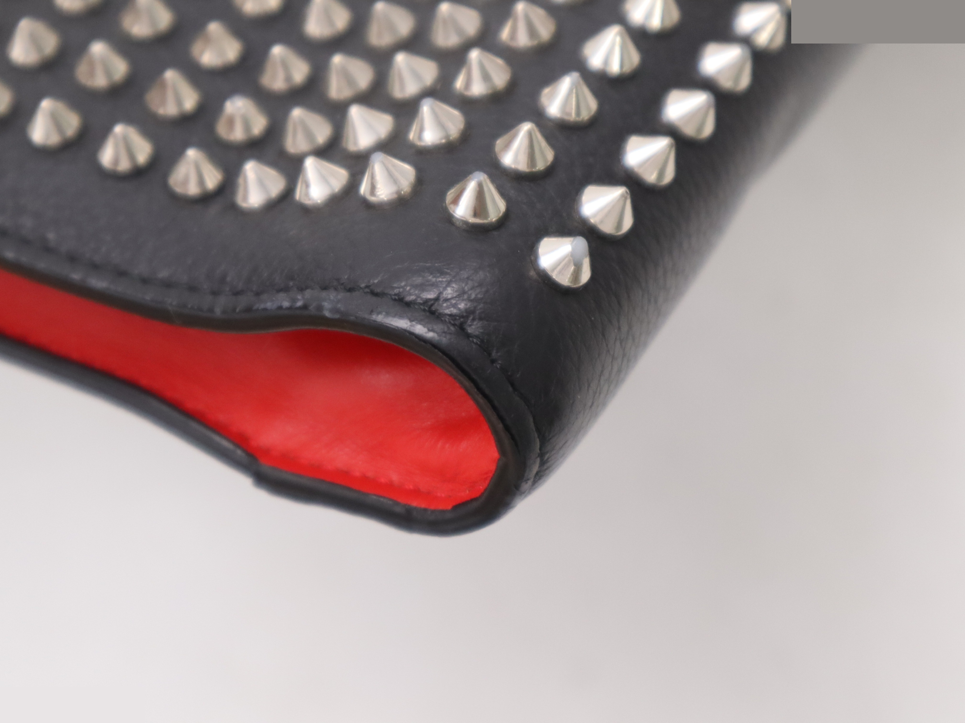Leather Sky Pouch Black Studded Shoulder Strap and Storage Bag Included — view 9