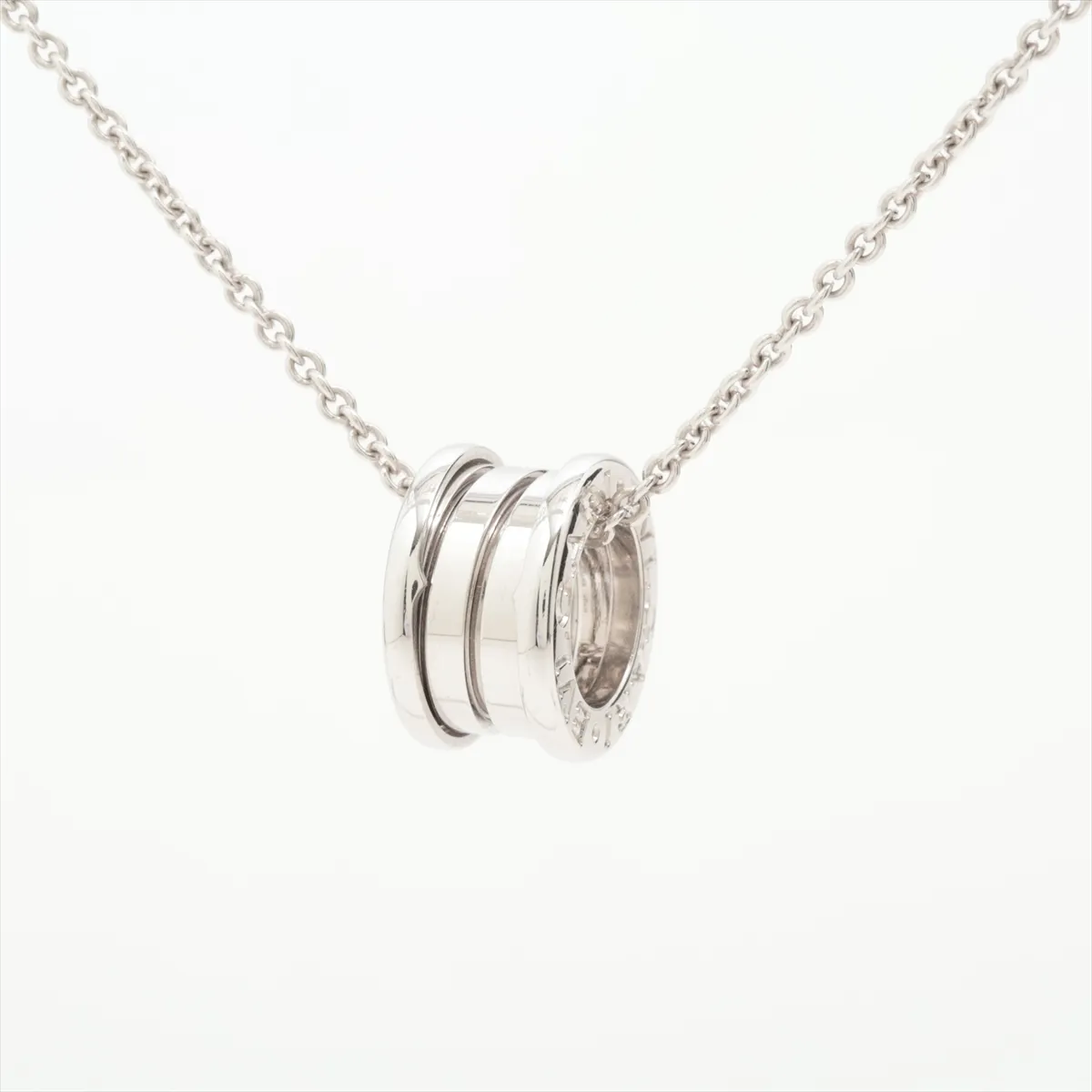 B.zero1 Necklace, 750 (WG), 14.3g, AA5W26, QR code scannable, 352815 — view 2