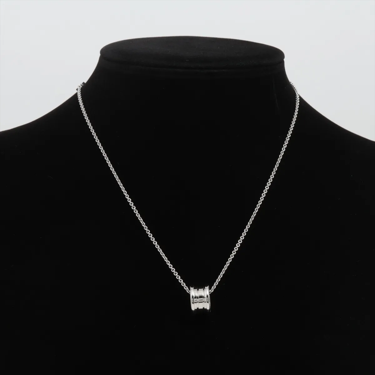 B.zero1 Necklace, 750 (WG), 14.3g, AA5W26, QR code scannable, 352815 — view 5