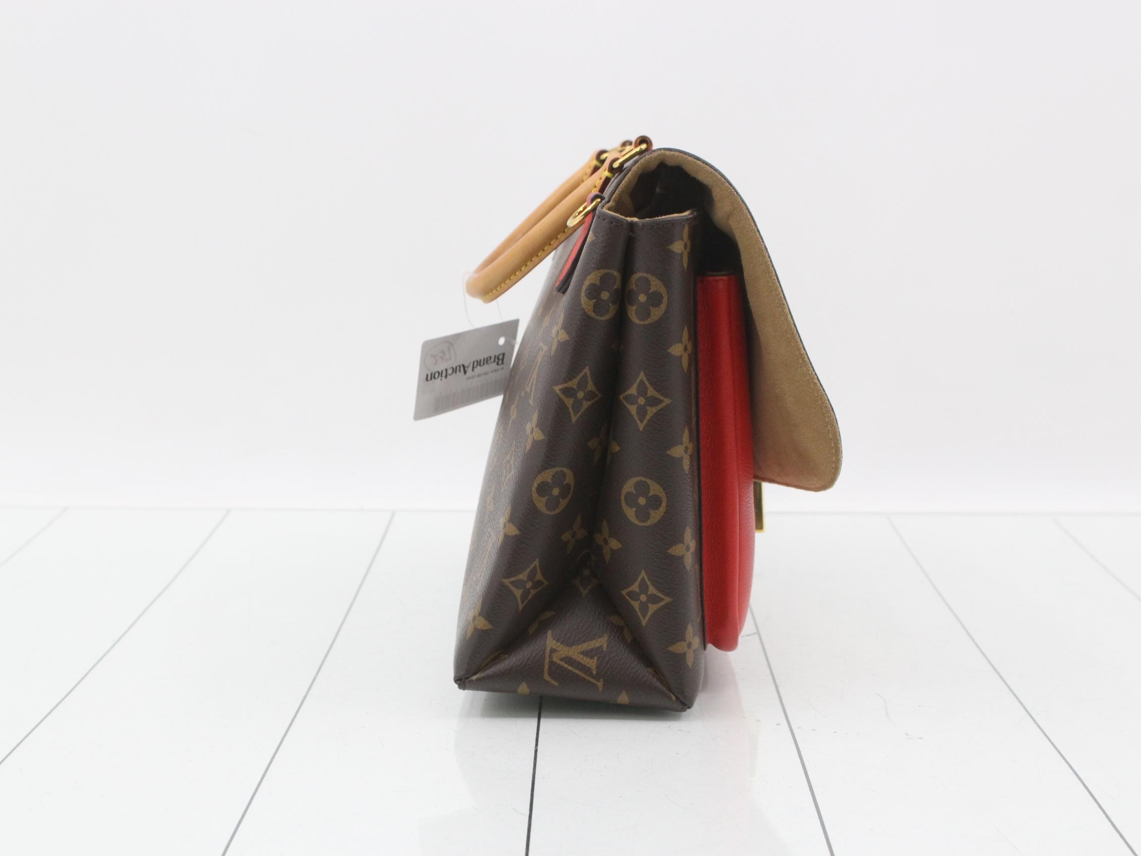 Monogram Marignan Coquelicot 2-Way Handbag — view 4