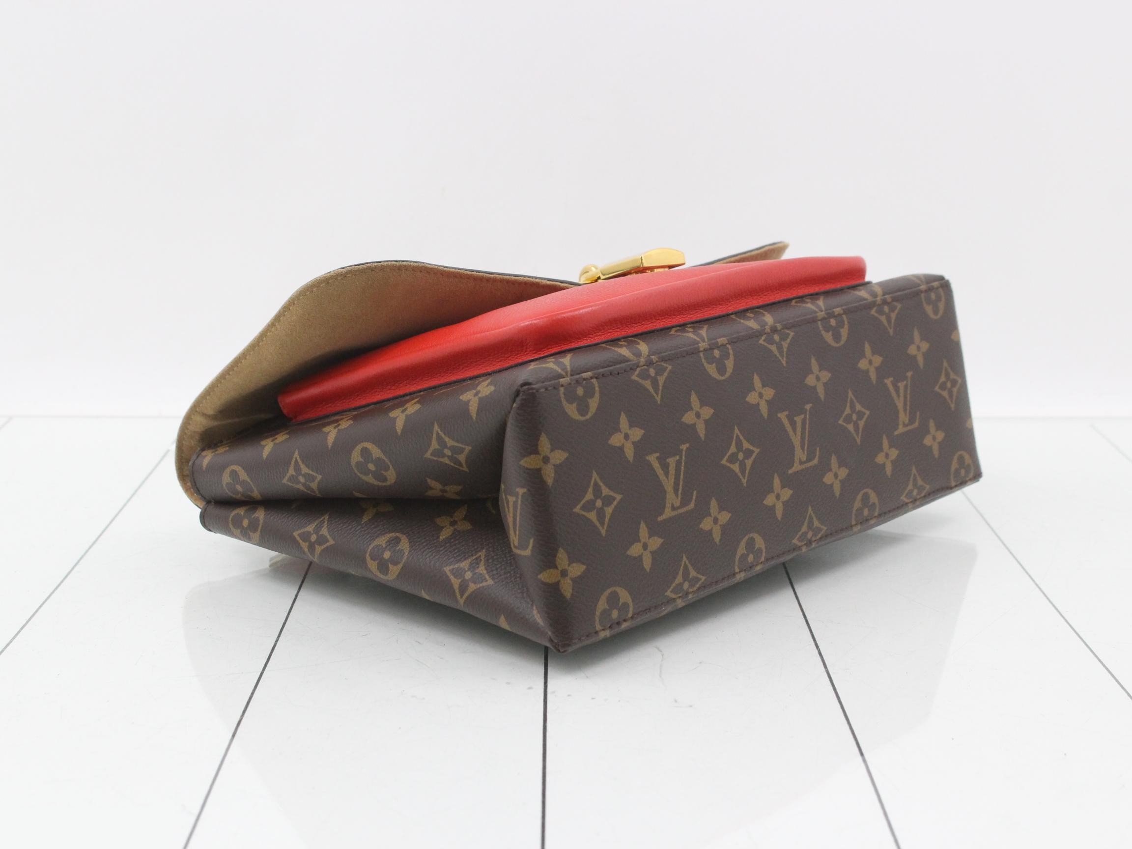 Monogram Marignan Coquelicot 2-Way Handbag — view 5