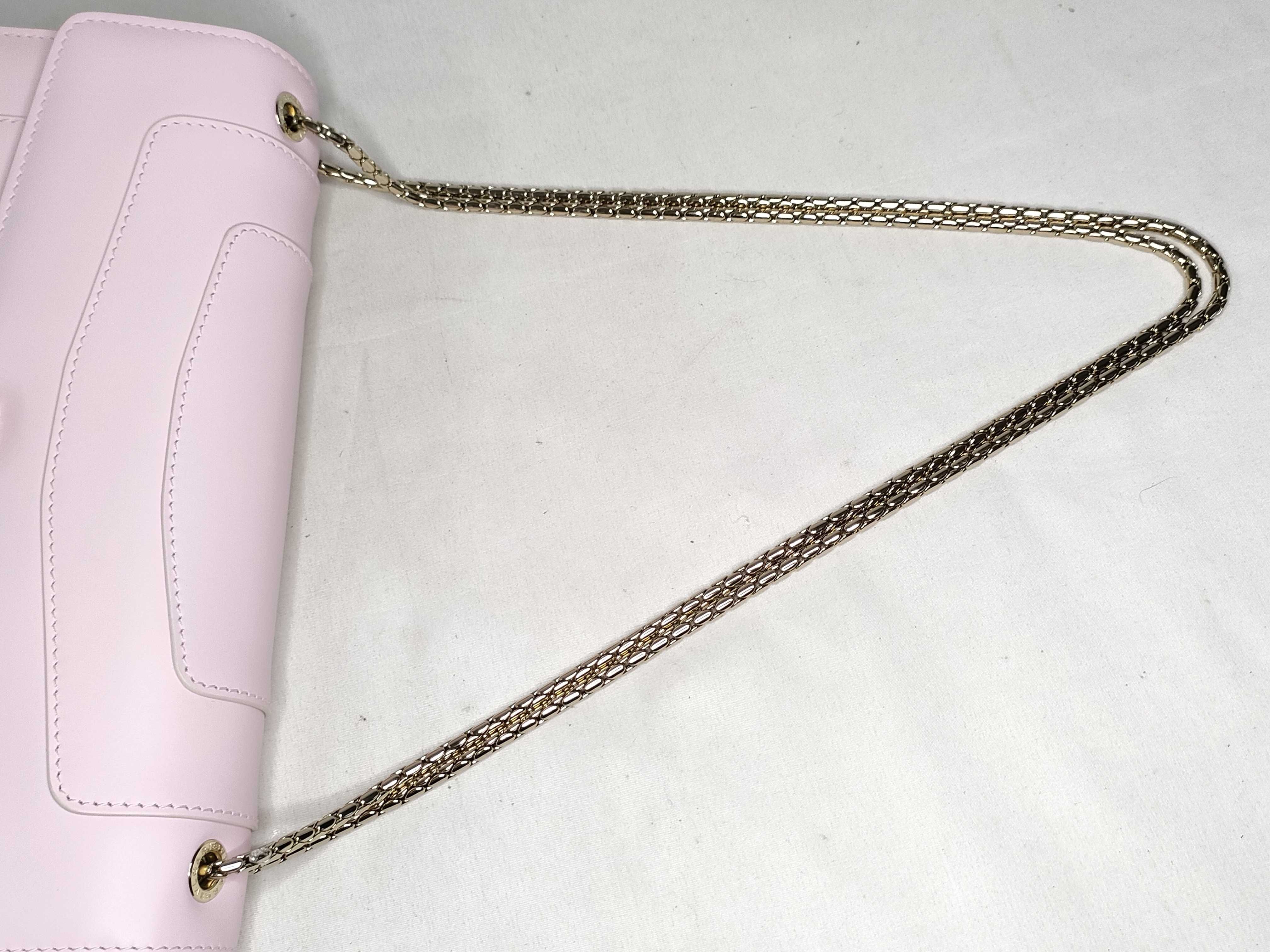 SG- Sepenti Forever Shoulder Bag Ice Pink Calf Leather 3335206Y Shoulder Bag — view 3