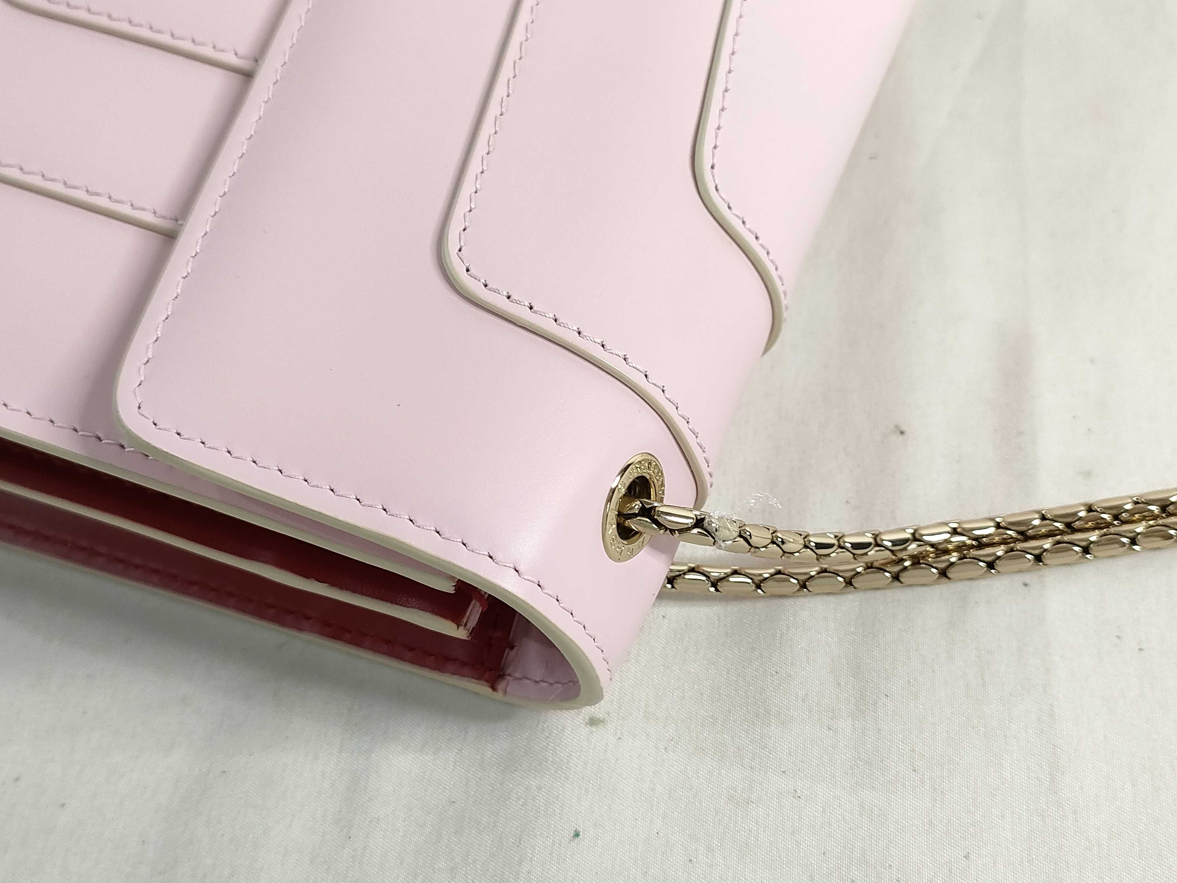 SG- Sepenti Forever Shoulder Bag Ice Pink Calf Leather 3335206Y Shoulder Bag — view 5