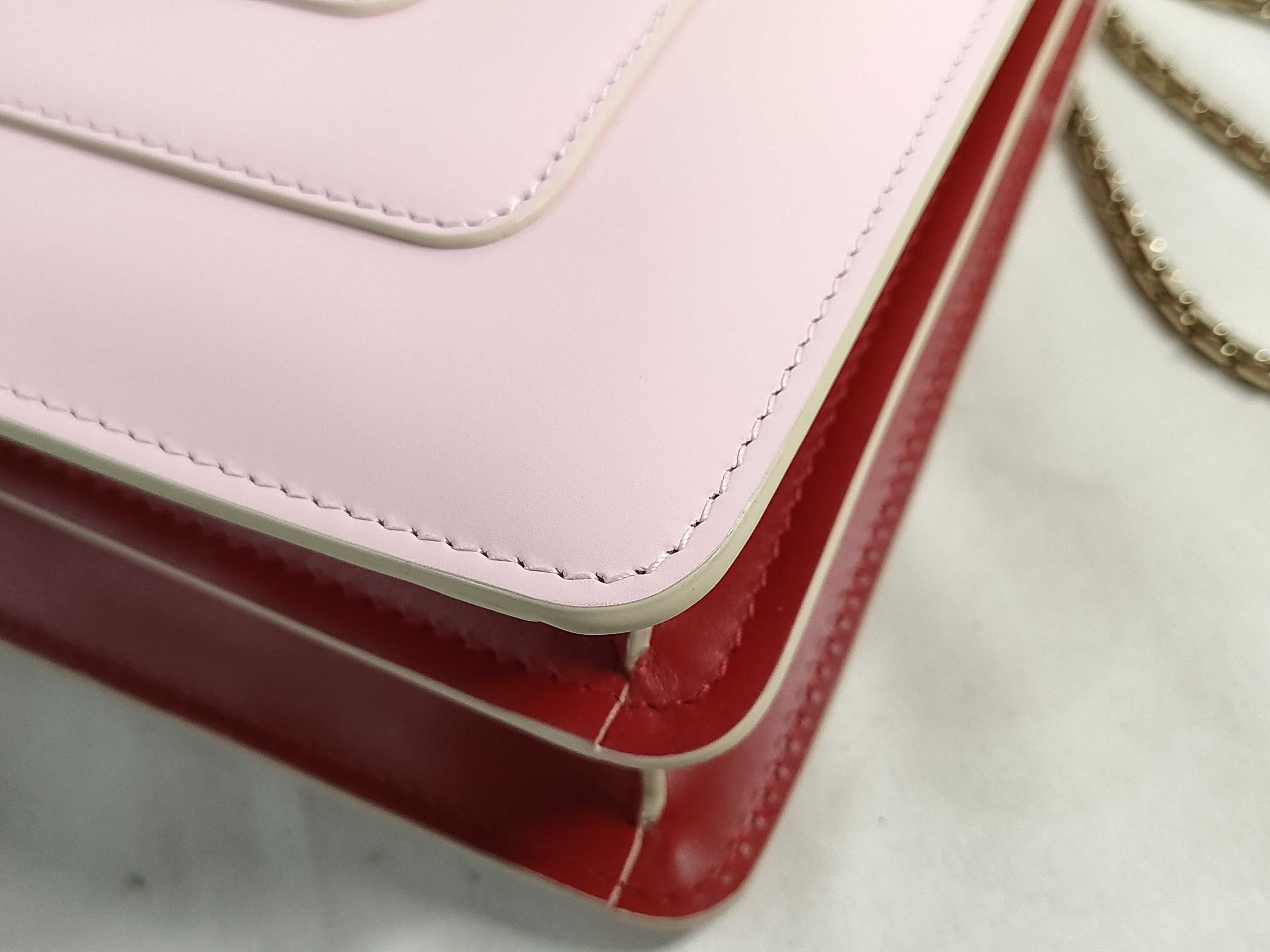 SG- Sepenti Forever Shoulder Bag Ice Pink Calf Leather 3335206Y Shoulder Bag — view 6
