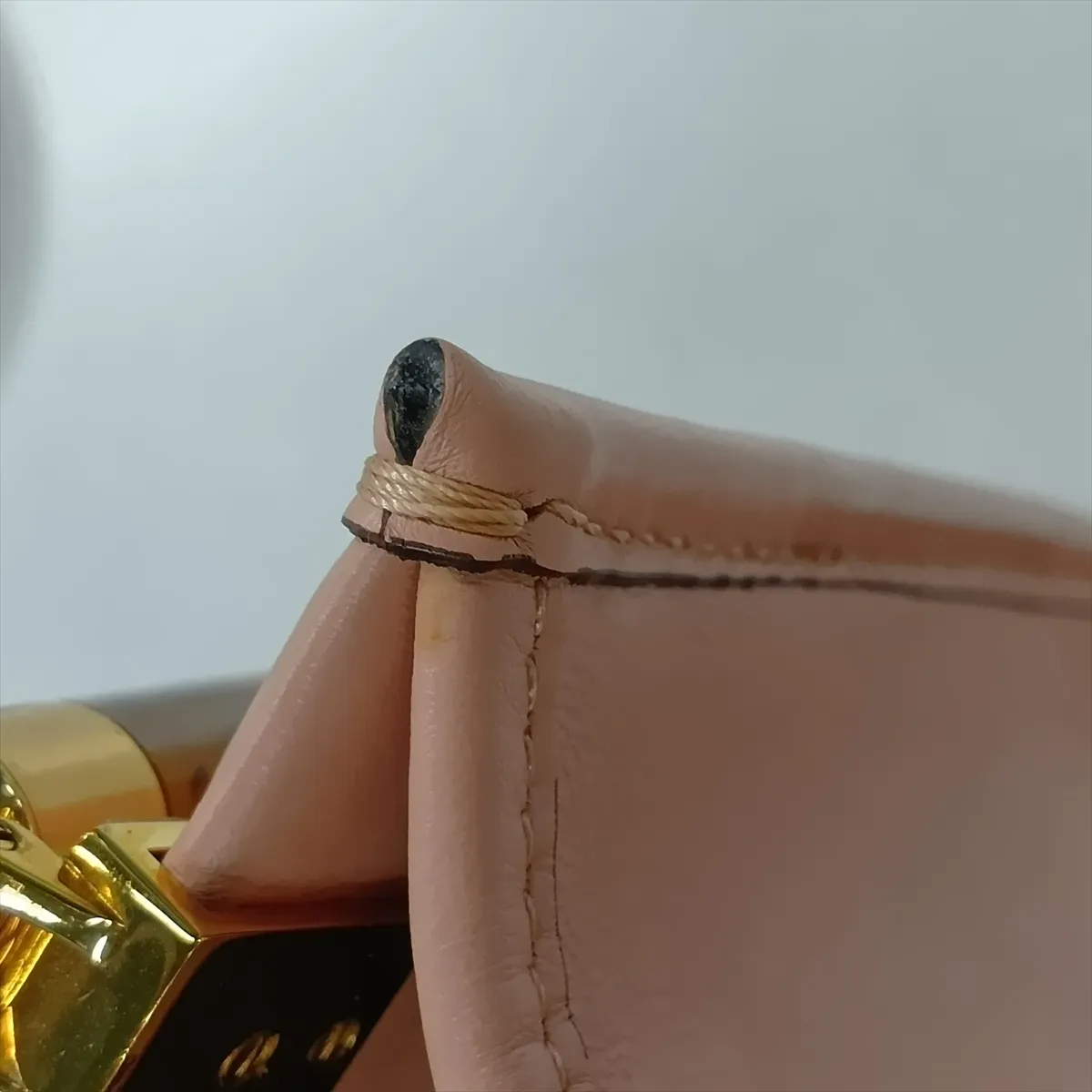 Zucca Sunshine Shopper Small Leather 2-Way Handbag Pink 8BS051 — view 11