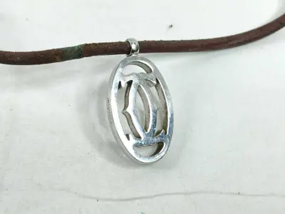 T12201572C Decor Rhodium Finish Necklace