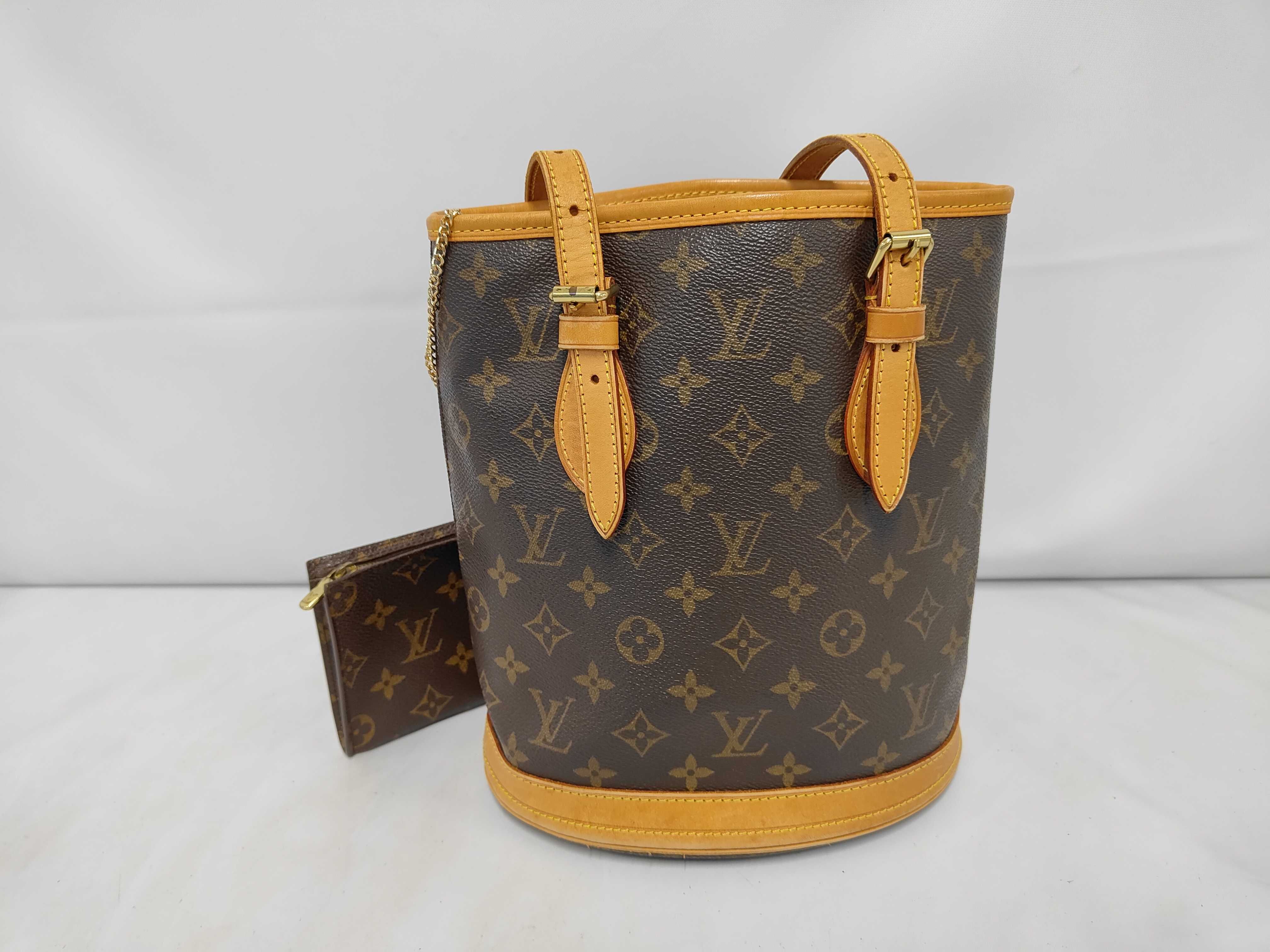 Bucket PM Tote Bag Monogram M42238 Tote Bag