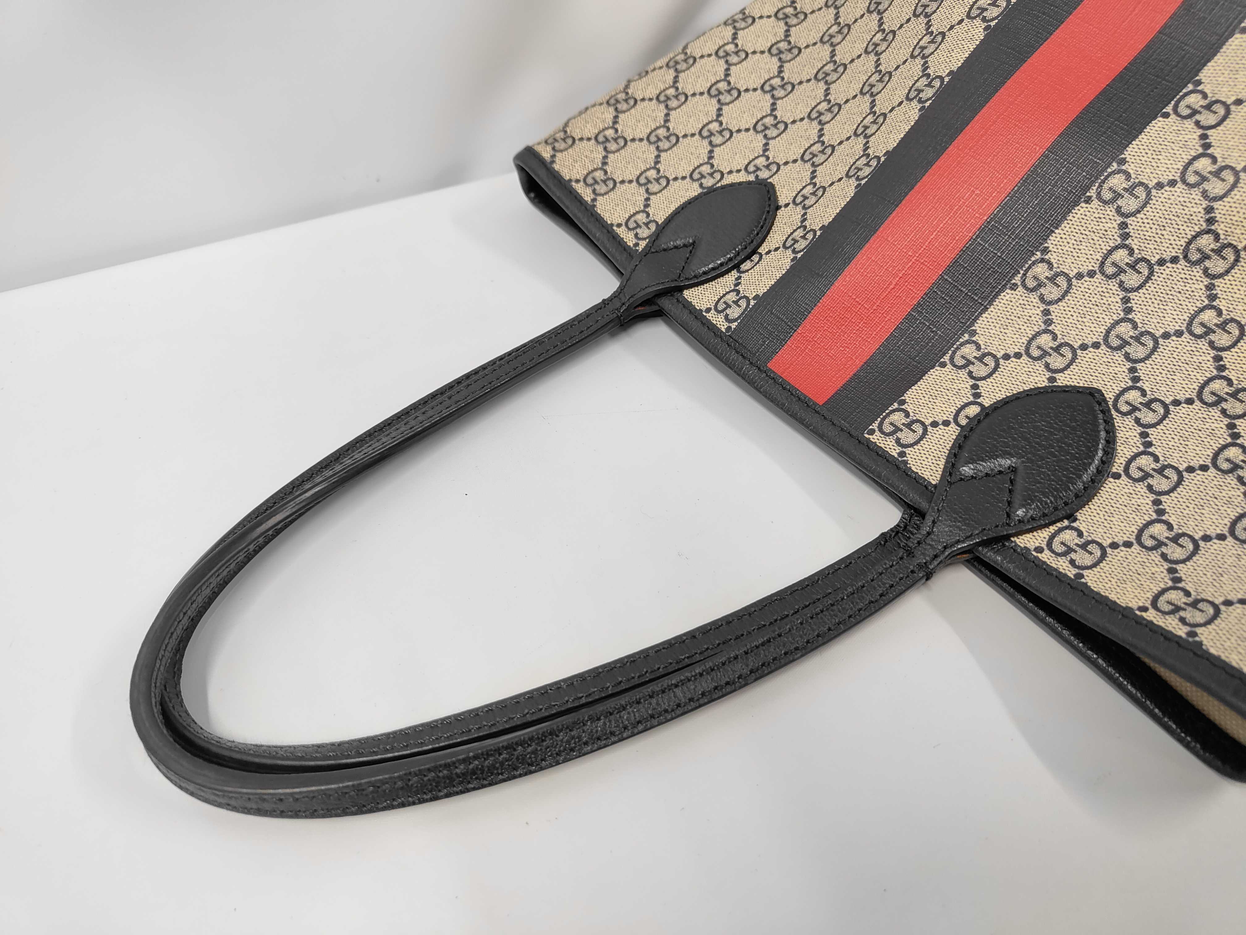 GG Supreme Sherry Line Tote Bag — view 5