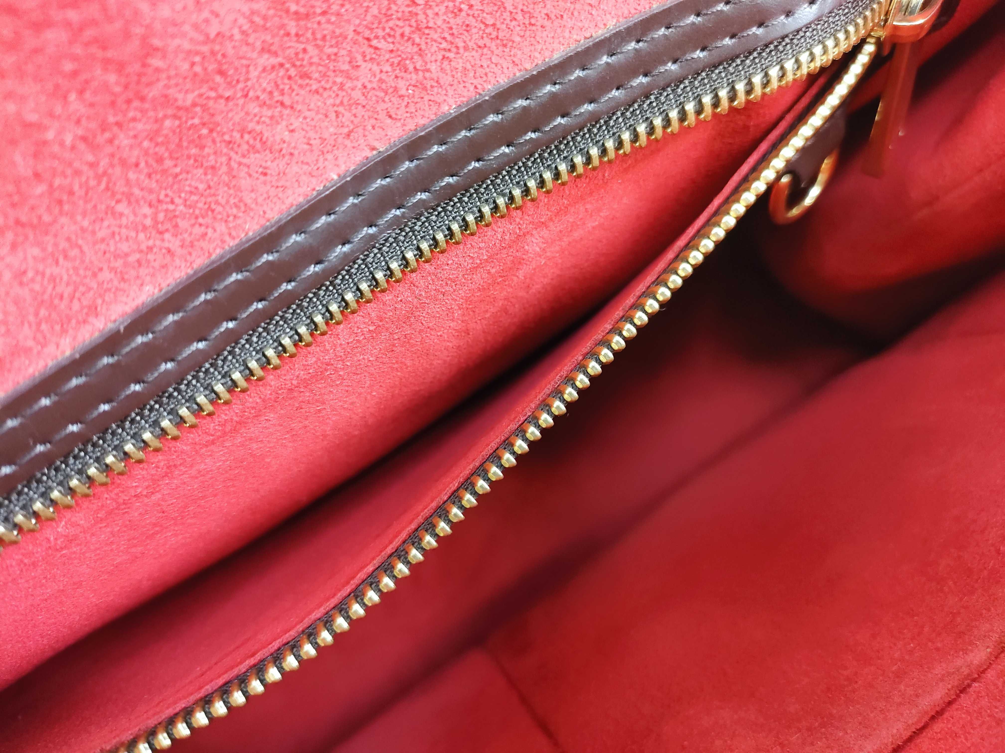 Damier Bergamo GM Shoulder Bag N41126/FL3101 (with strap) Handbag — view 14