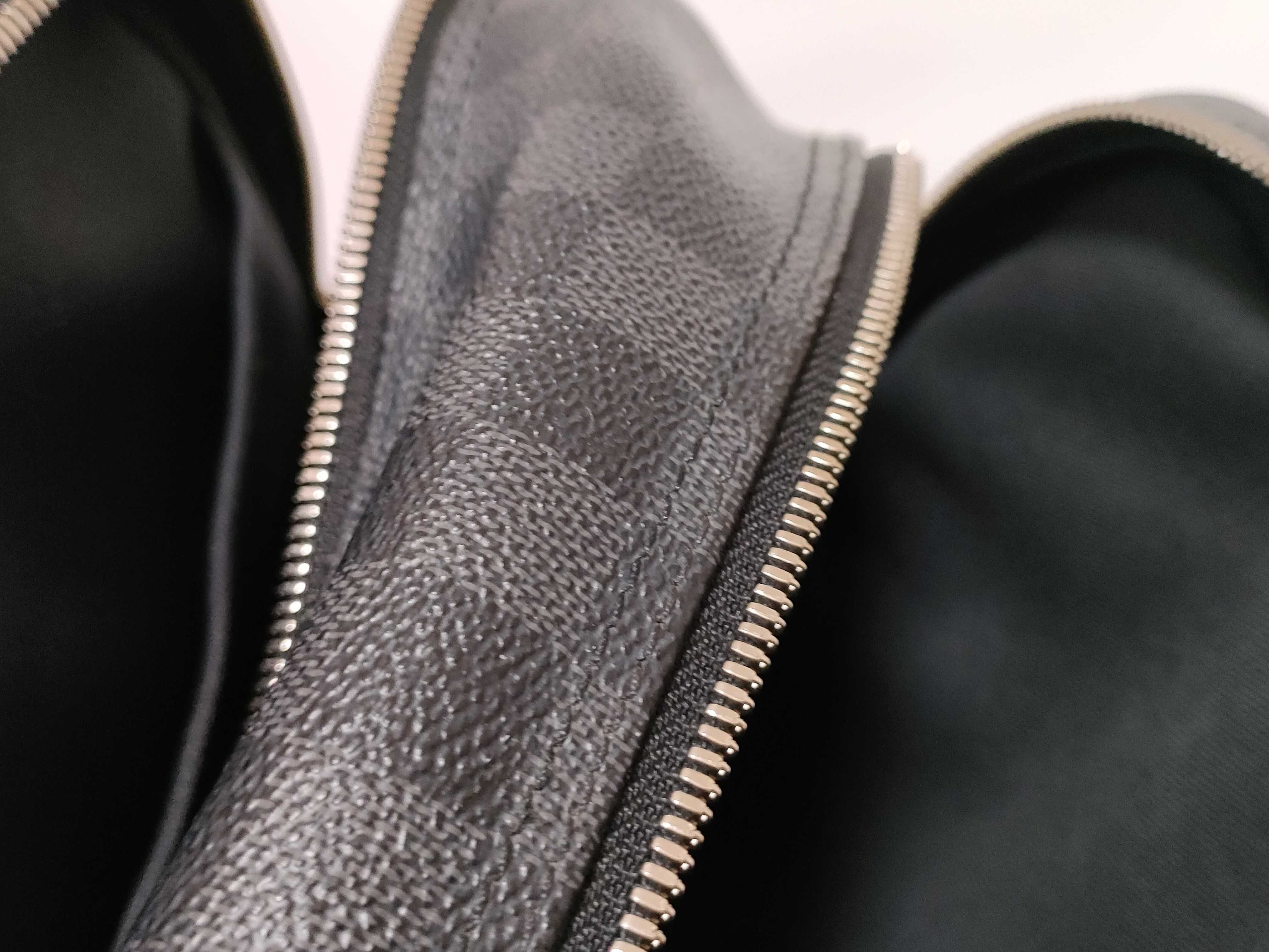 Damier Graphite Louis Vuitton Icar Overnight 2-room Type Shoulder Business Bag — view 9