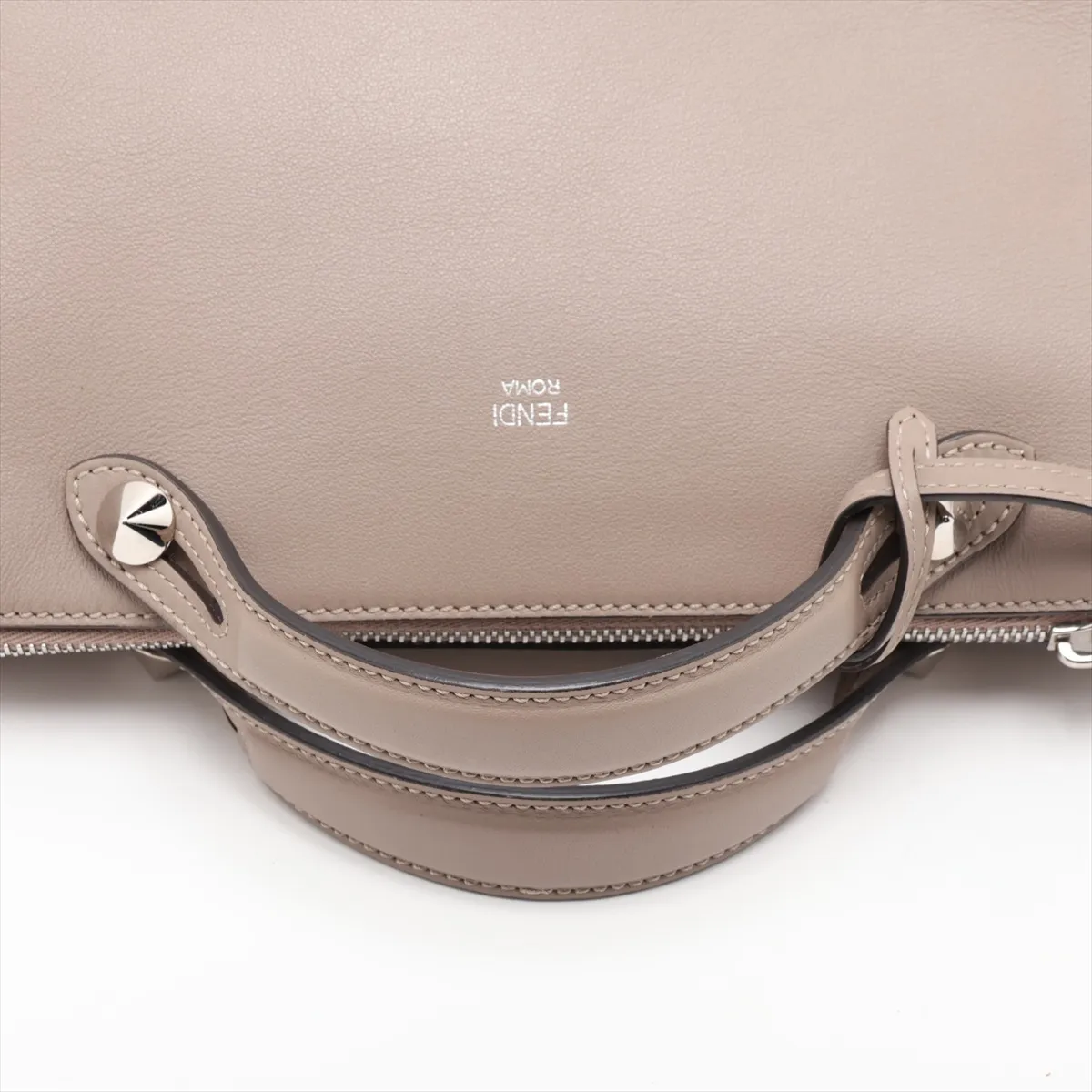 By The Way Medium 8BL146 Leather 2-Way Handbag Beige — view 5