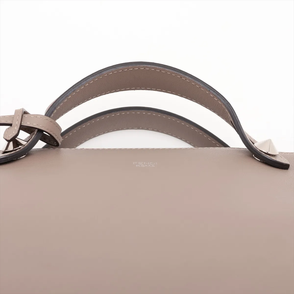 By The Way Medium 8BL146 Leather 2-Way Handbag Beige — view 6
