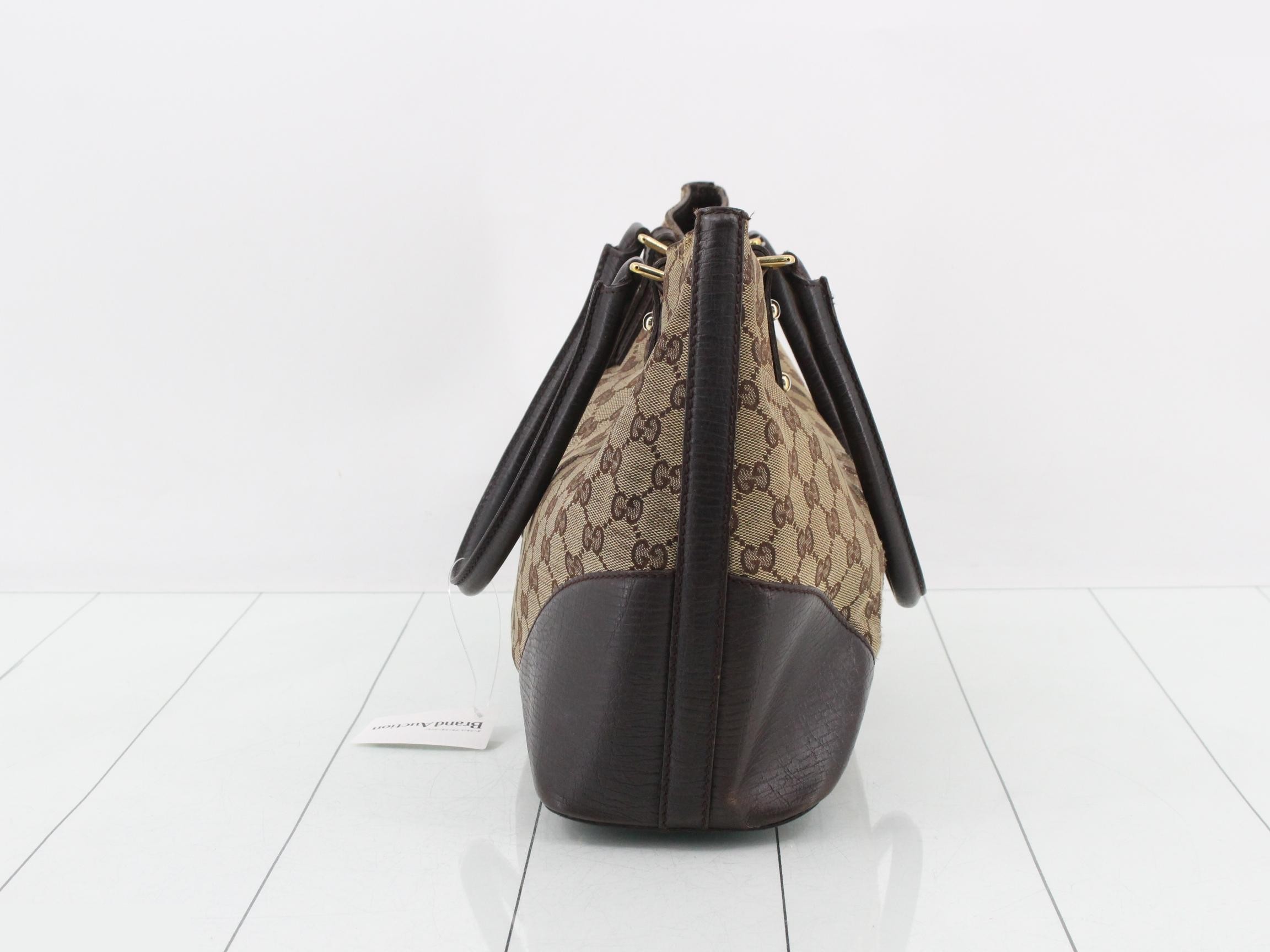 Sherry GG Canvas Horsebit Tote Bag — view 3