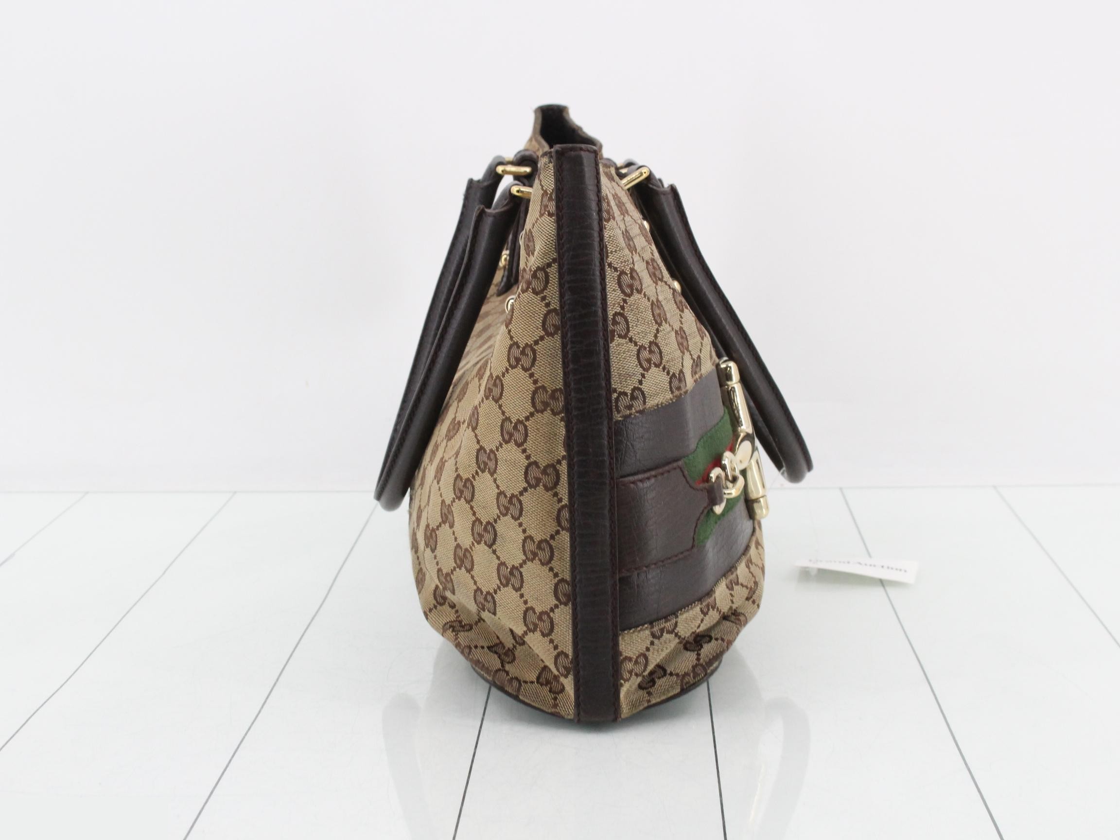 Sherry GG Canvas Horsebit Tote Bag — view 4