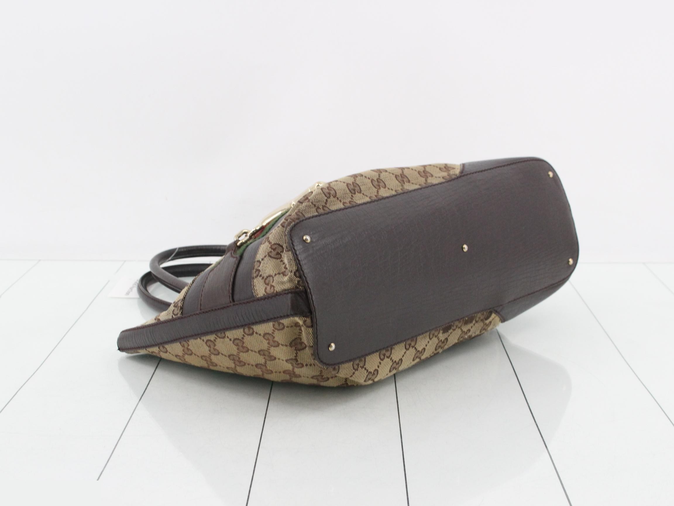 Sherry GG Canvas Horsebit Tote Bag — view 5