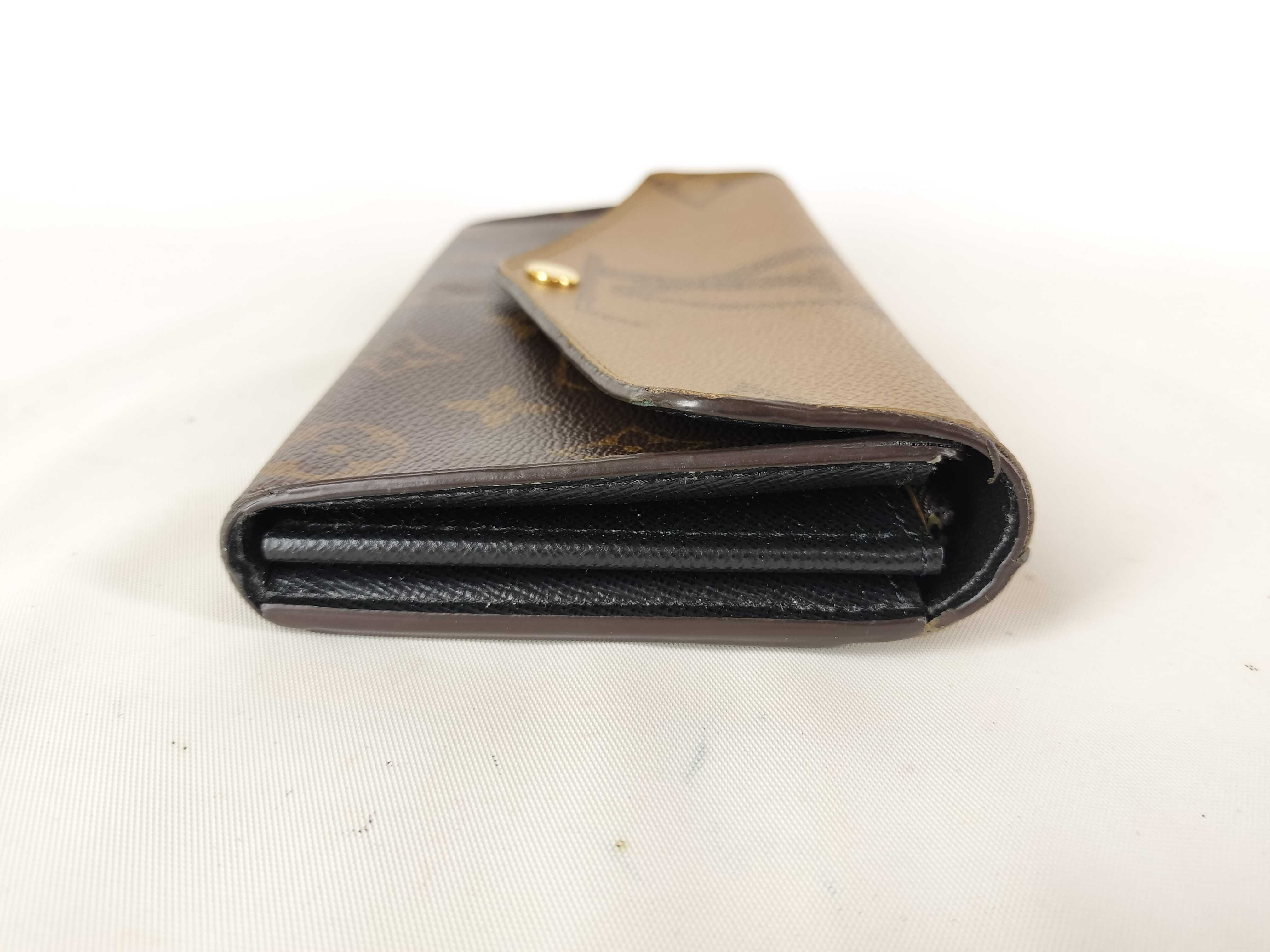 Monogram Giant Reverse Portefeuille Sarah Initial Wallet — view 3