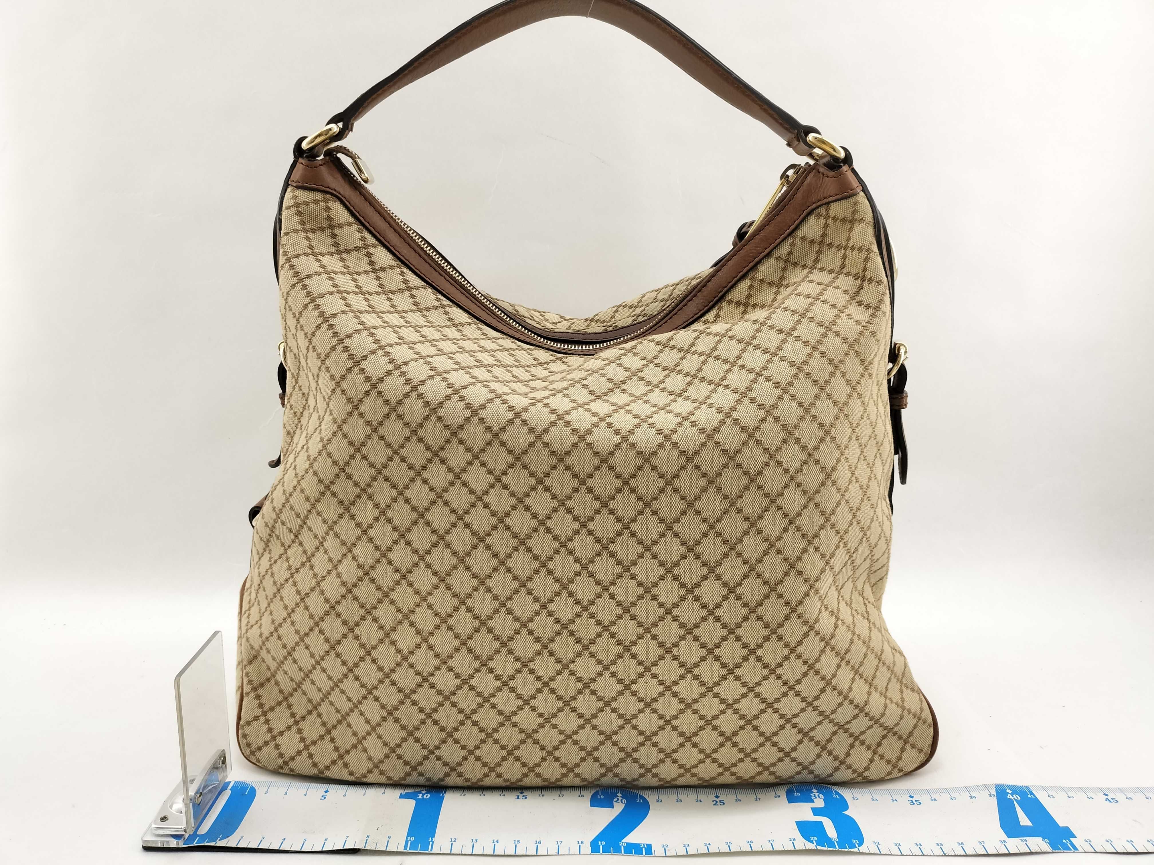 Brown Canvas Twill Tote Bag Shoulder Bag — view 2