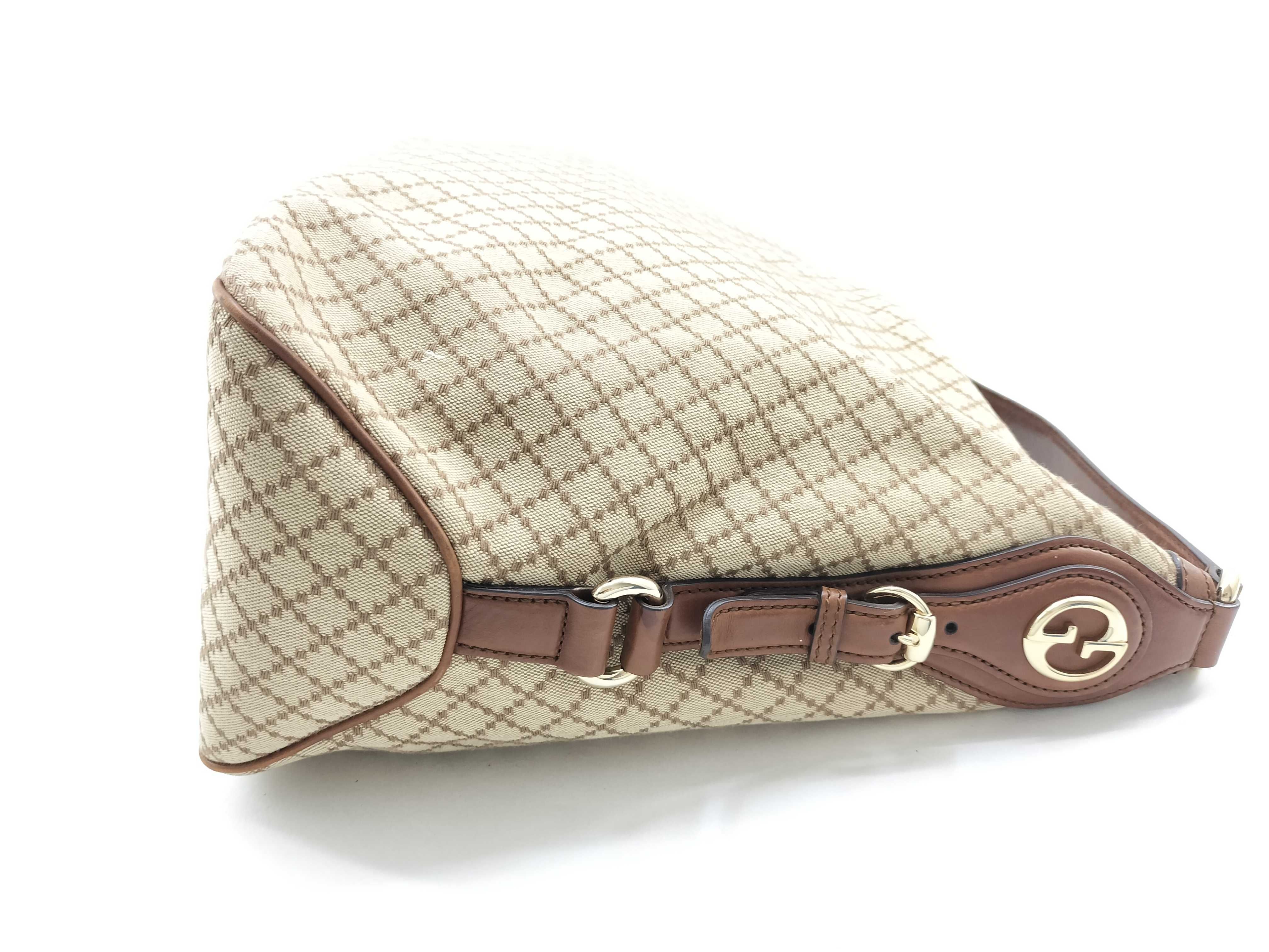 Brown Canvas Twill Tote Bag Shoulder Bag — view 9