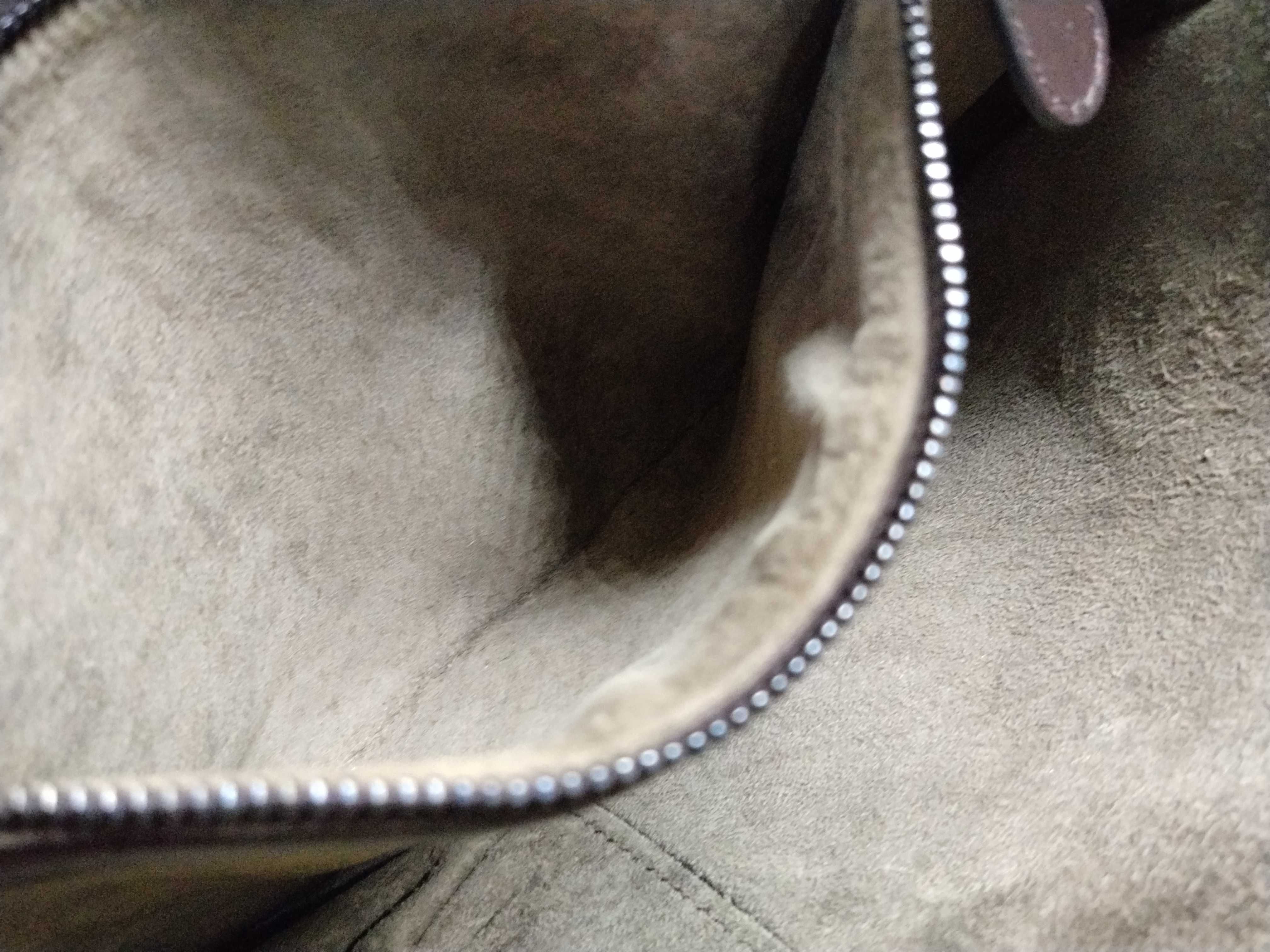 Intrecciato Shoulder Bag, Brown — view 12