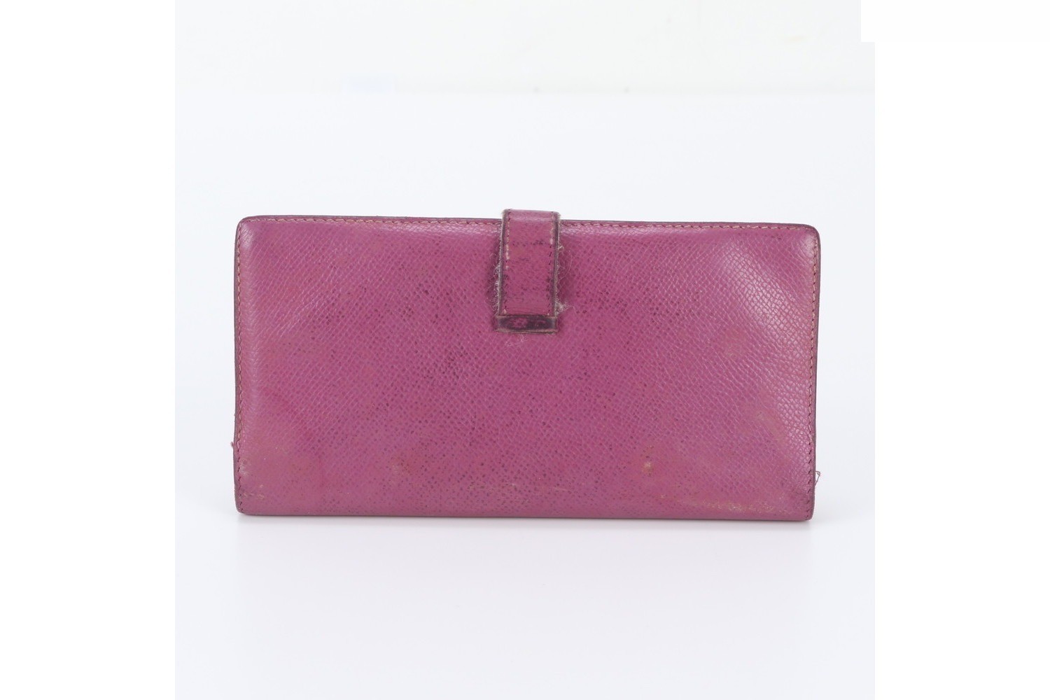 I Stamped Bearn Leather Long Wallet Bi-fold Long Wallet — view 2