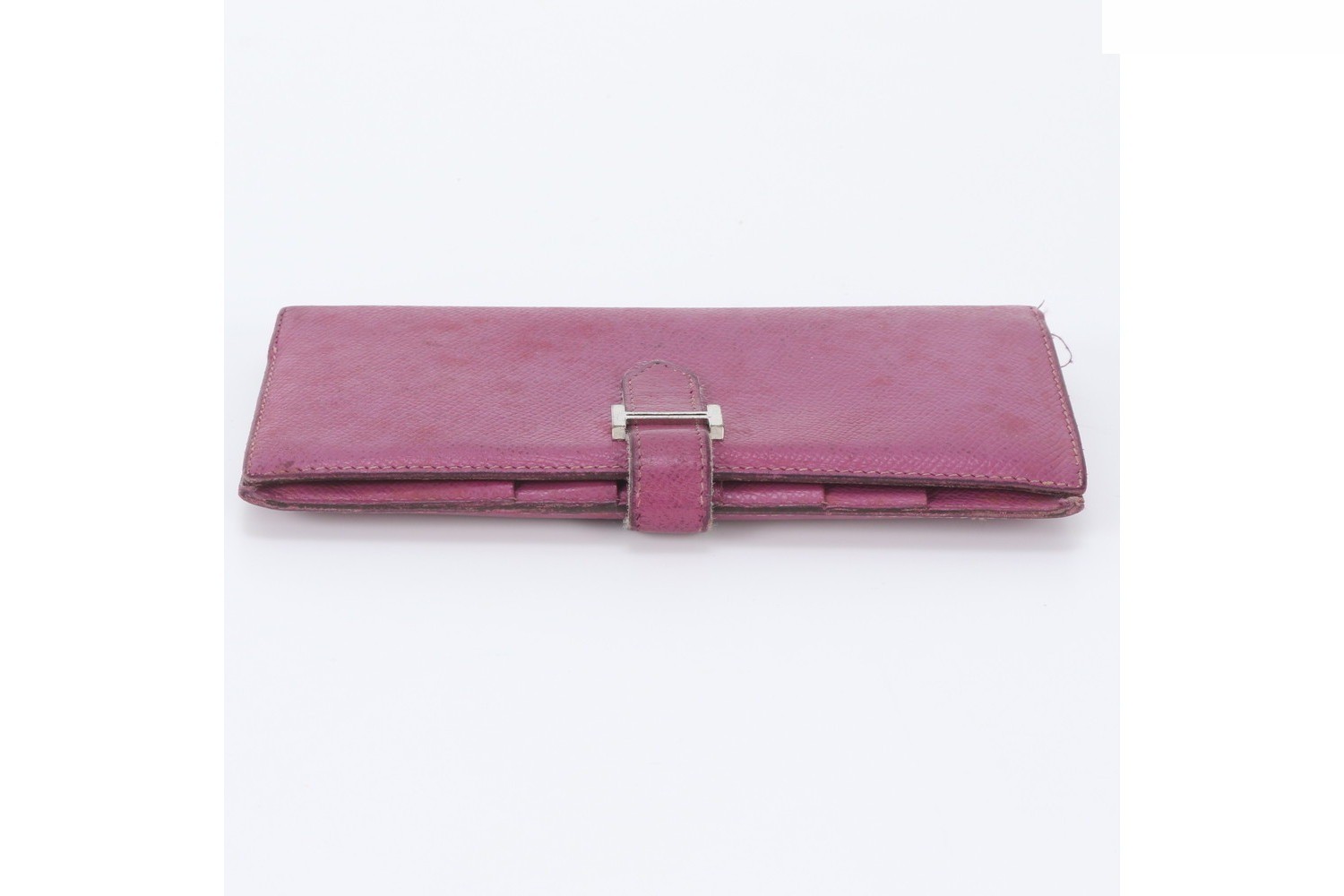 I Stamped Bearn Leather Long Wallet Bi-fold Long Wallet — view 5