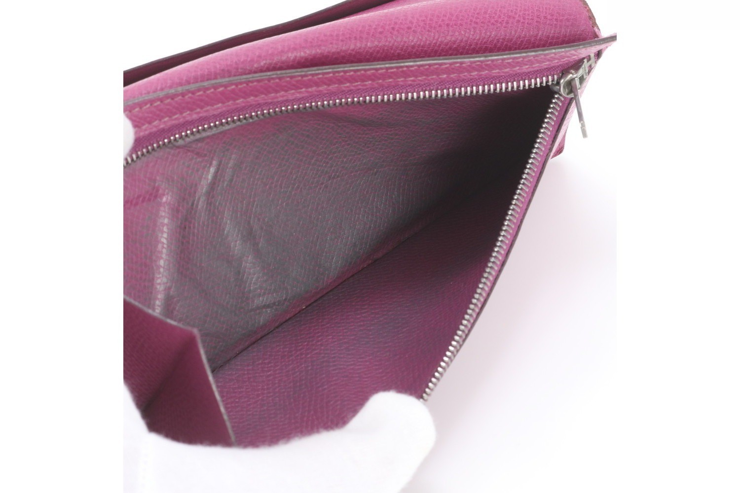 I Stamped Bearn Leather Long Wallet Bi-fold Long Wallet — view 7