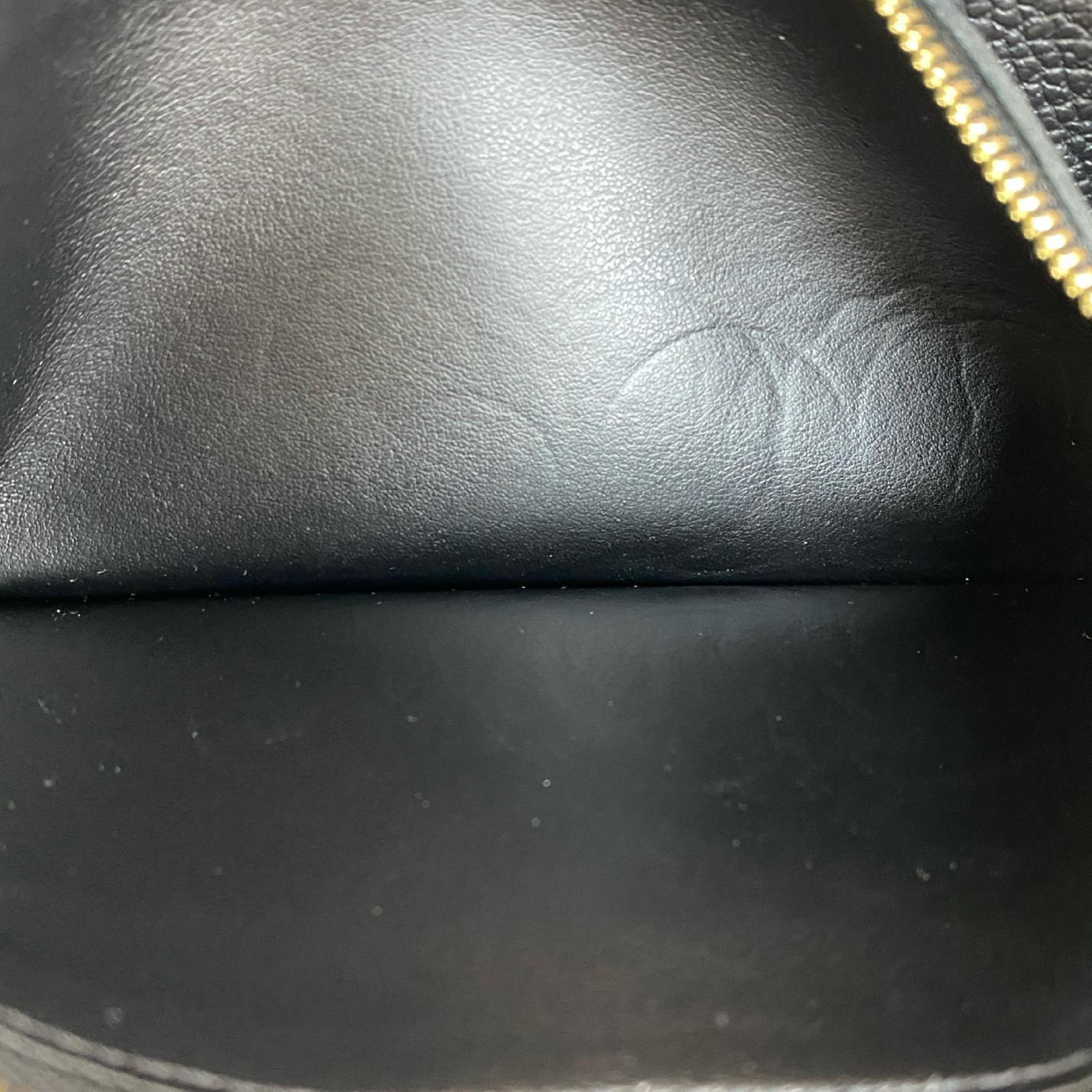 【*Shipped from: Hong Kong*】LOUIS VUITTON Black Calfskin Monogram Empreinte Zippy Wallet Long Wallet M80481 Wallet — view 12