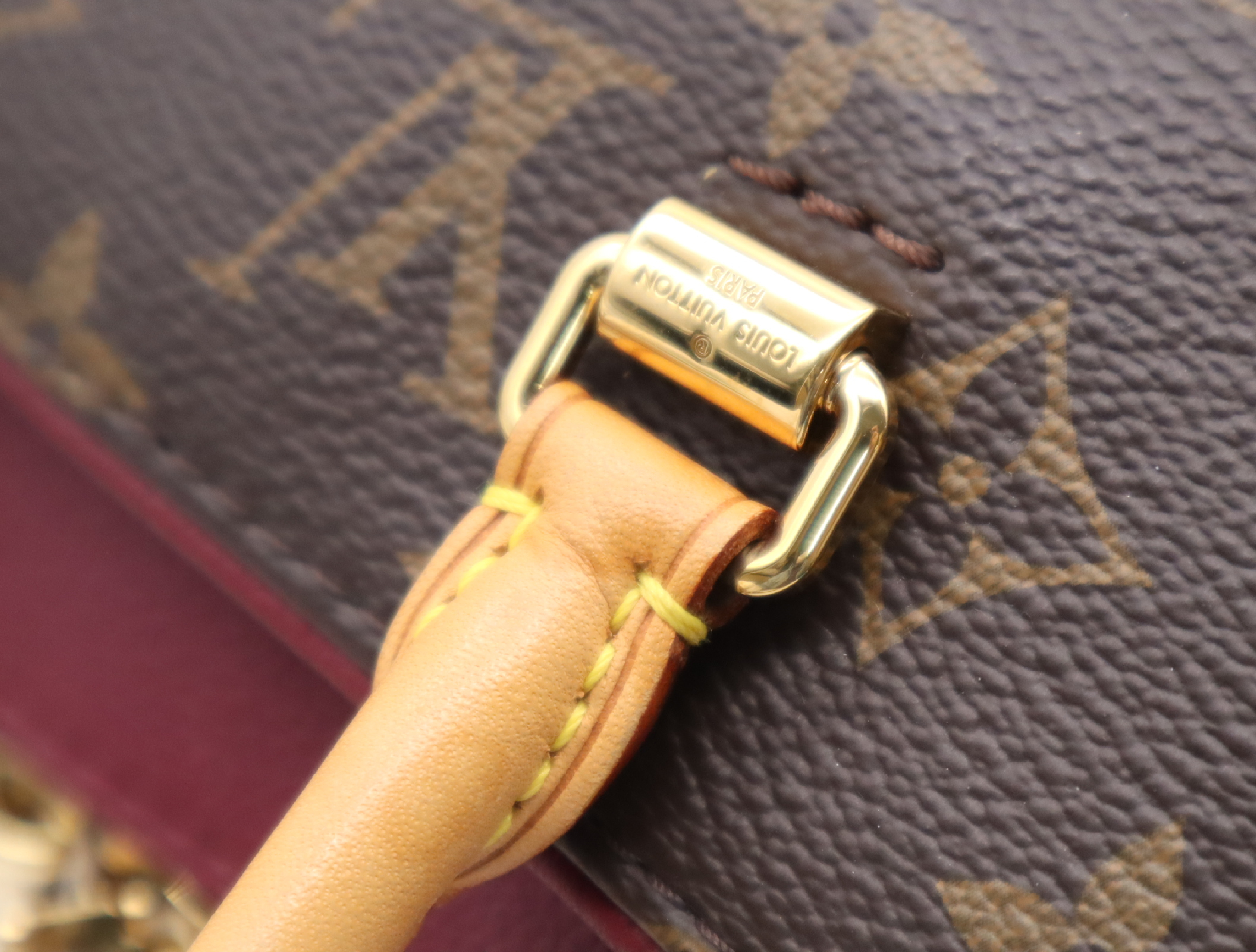 M40906 Monogram Pallas Aurore Handbag with Shoulder Strap — view 10