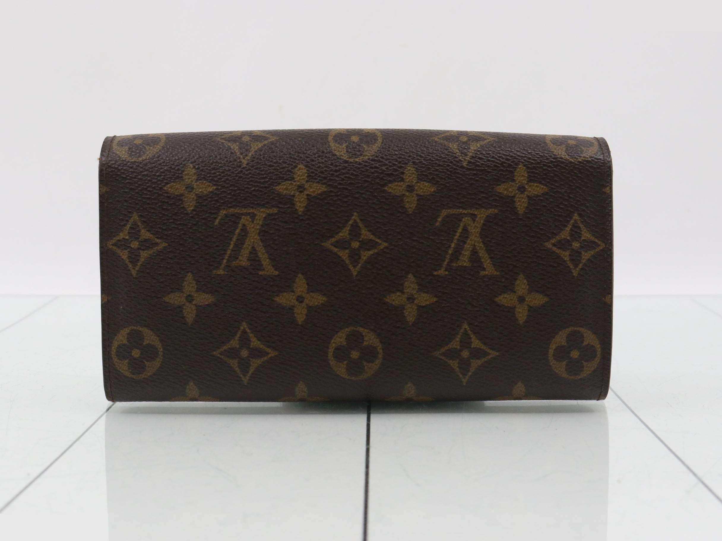Monogram Portefeuille Sarah Bi-fold Long Wallet — view 2