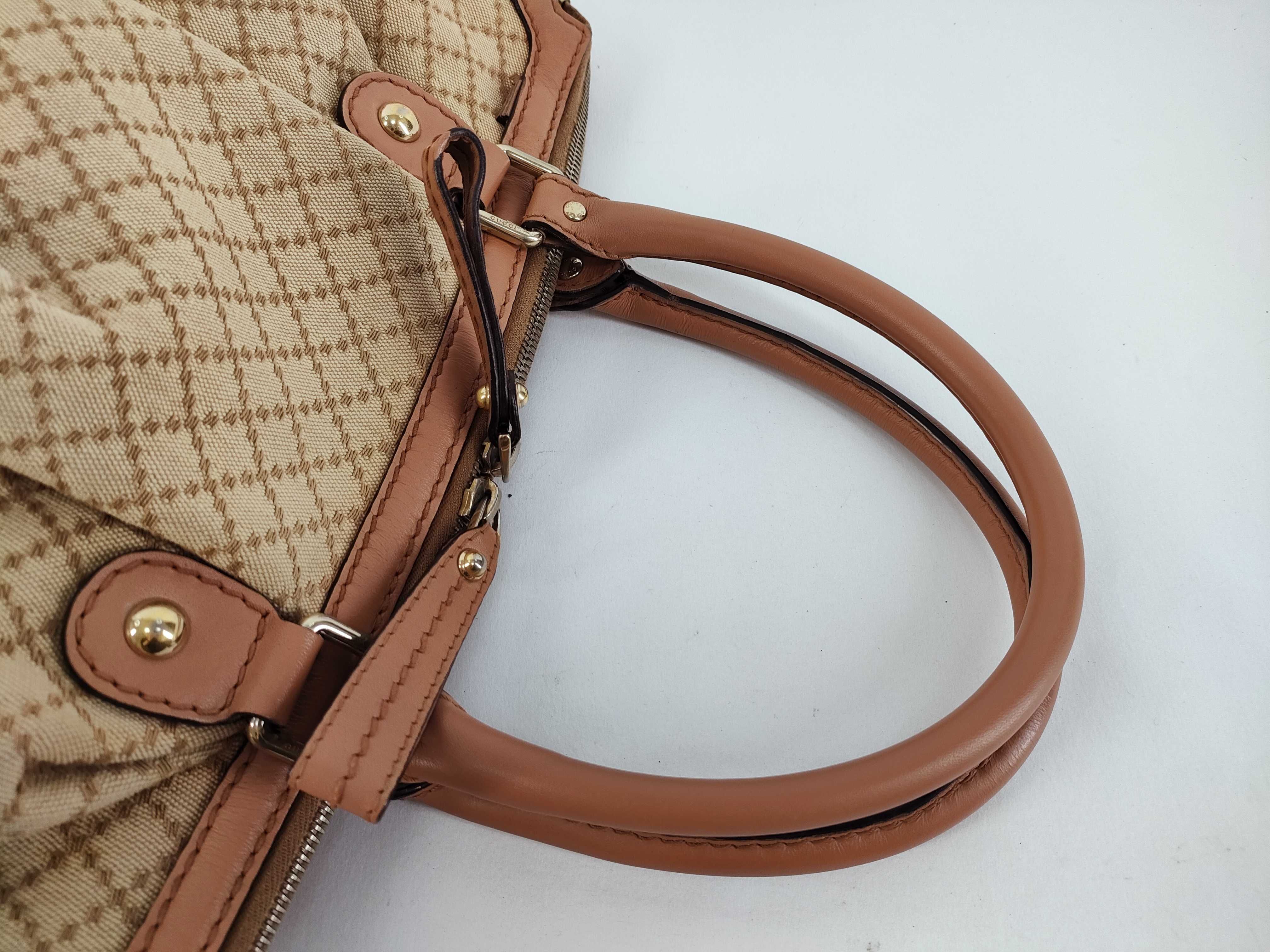 handbag, brown/pink. — view 3