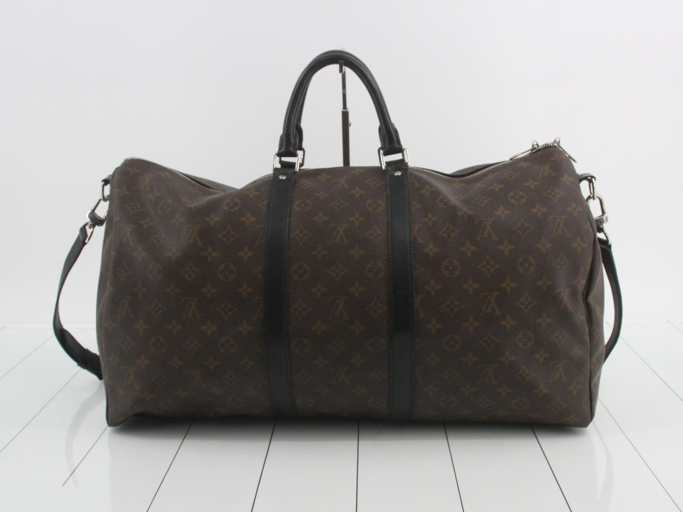 Monogram Macassar Keepall Bandoulière 55 — view 2