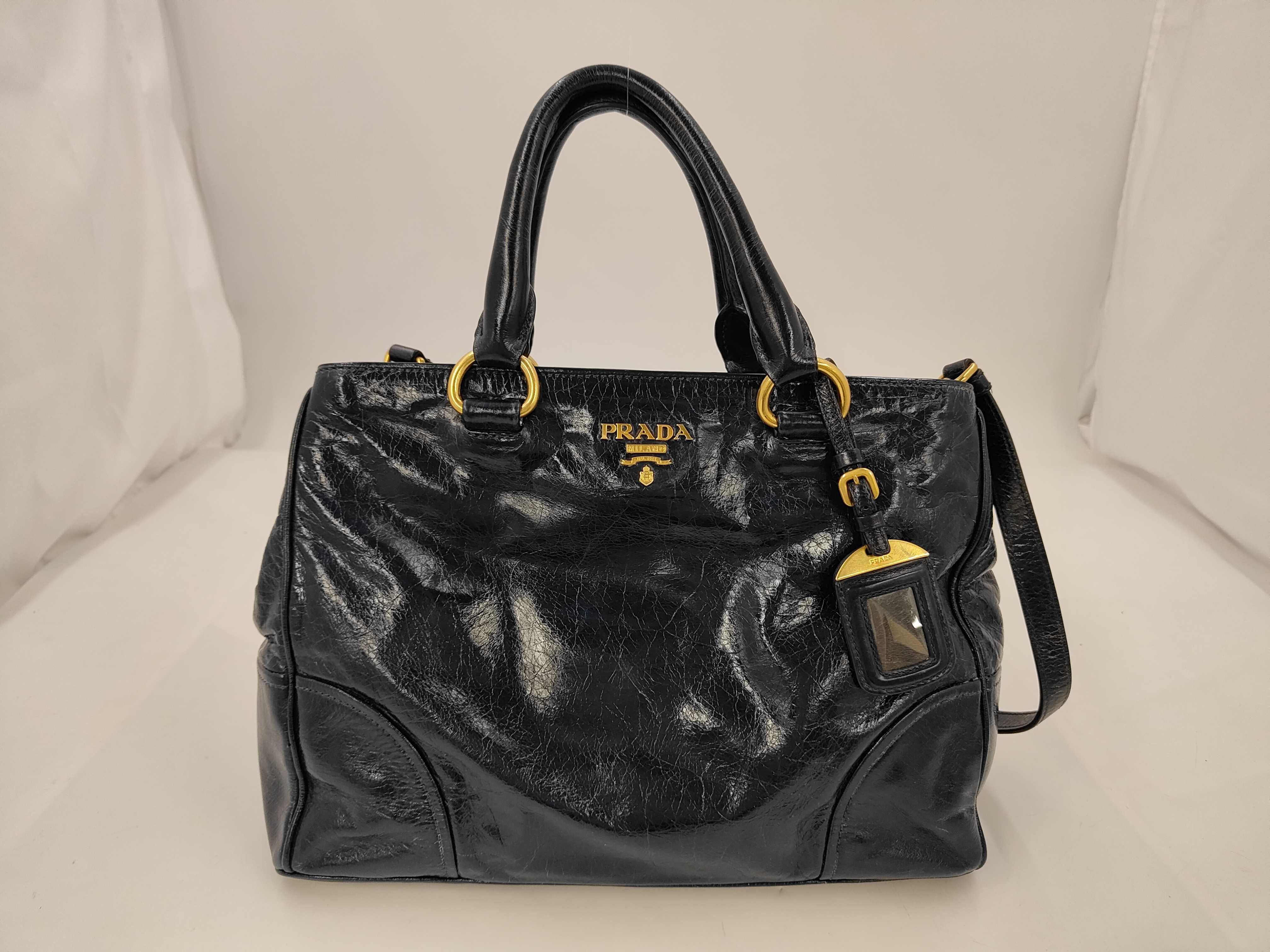 Navy Leather Tote Bag BN1844 Handbag