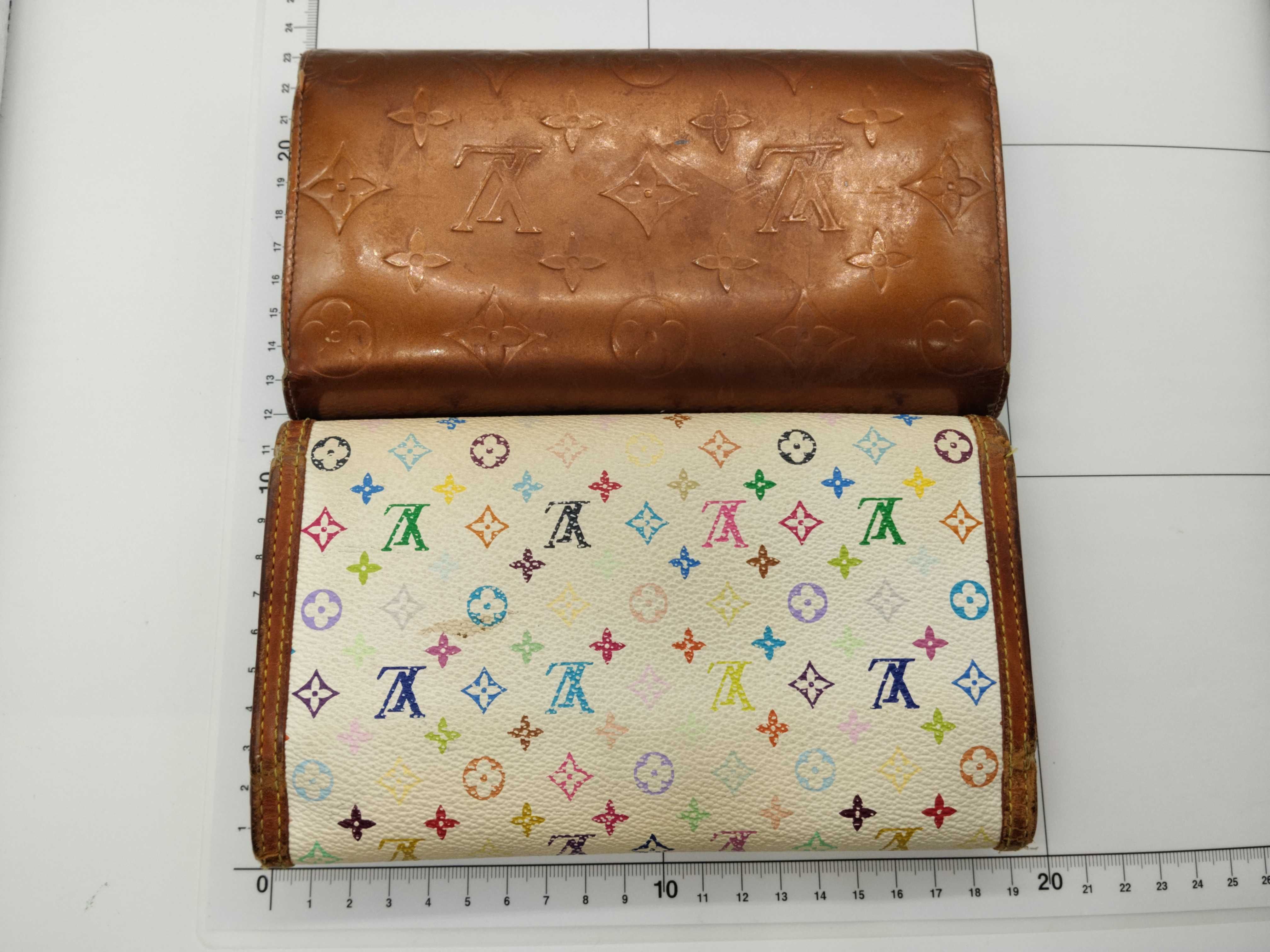 Monogram Multicolor Portefeuille Tresor International Multi/Enamel Long Wallet (2 pieces) — view 2