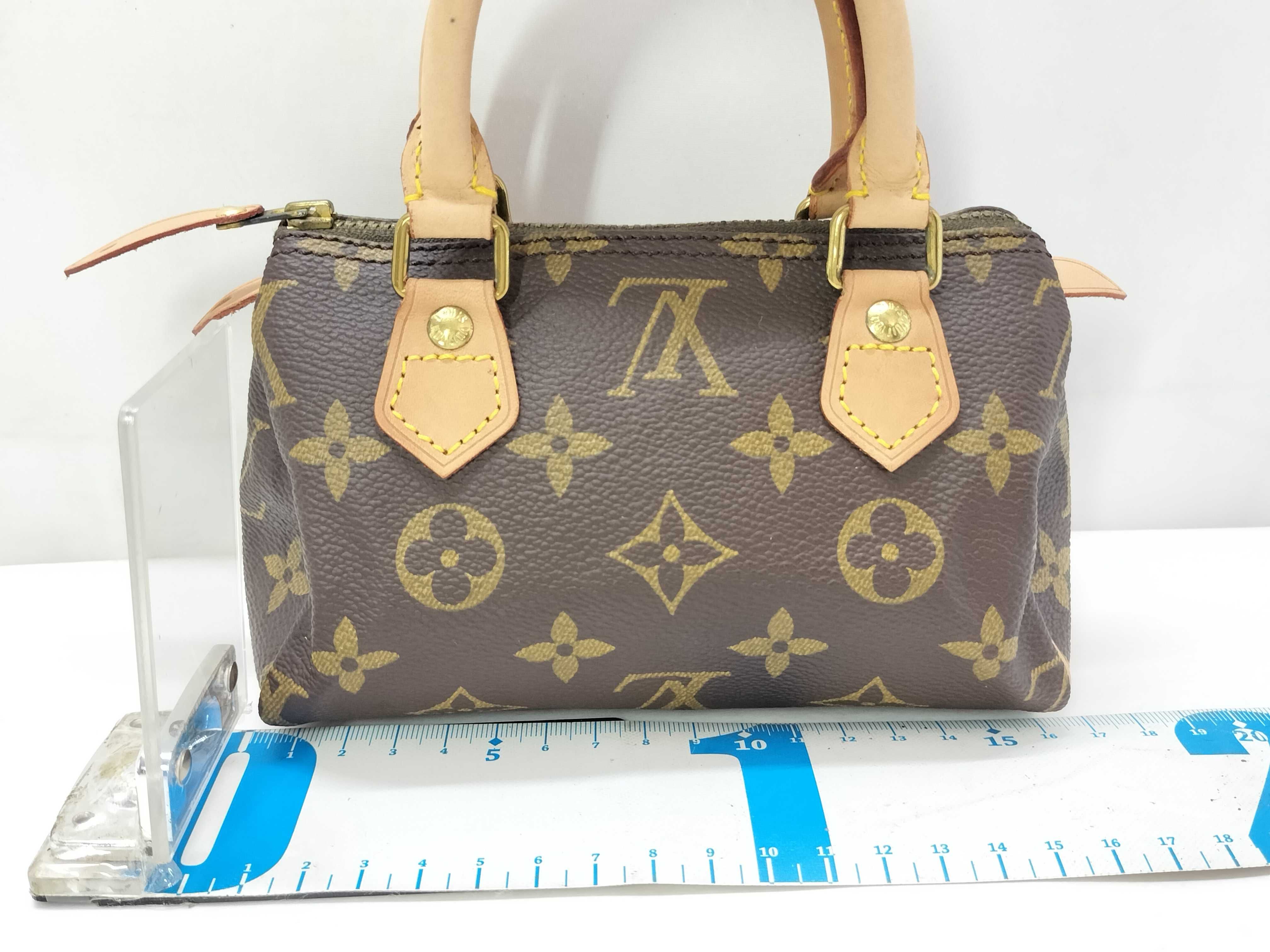 Monogram Louis Vuitton M41534 Mini Speedy Handbag Monogram Handbag — view 2