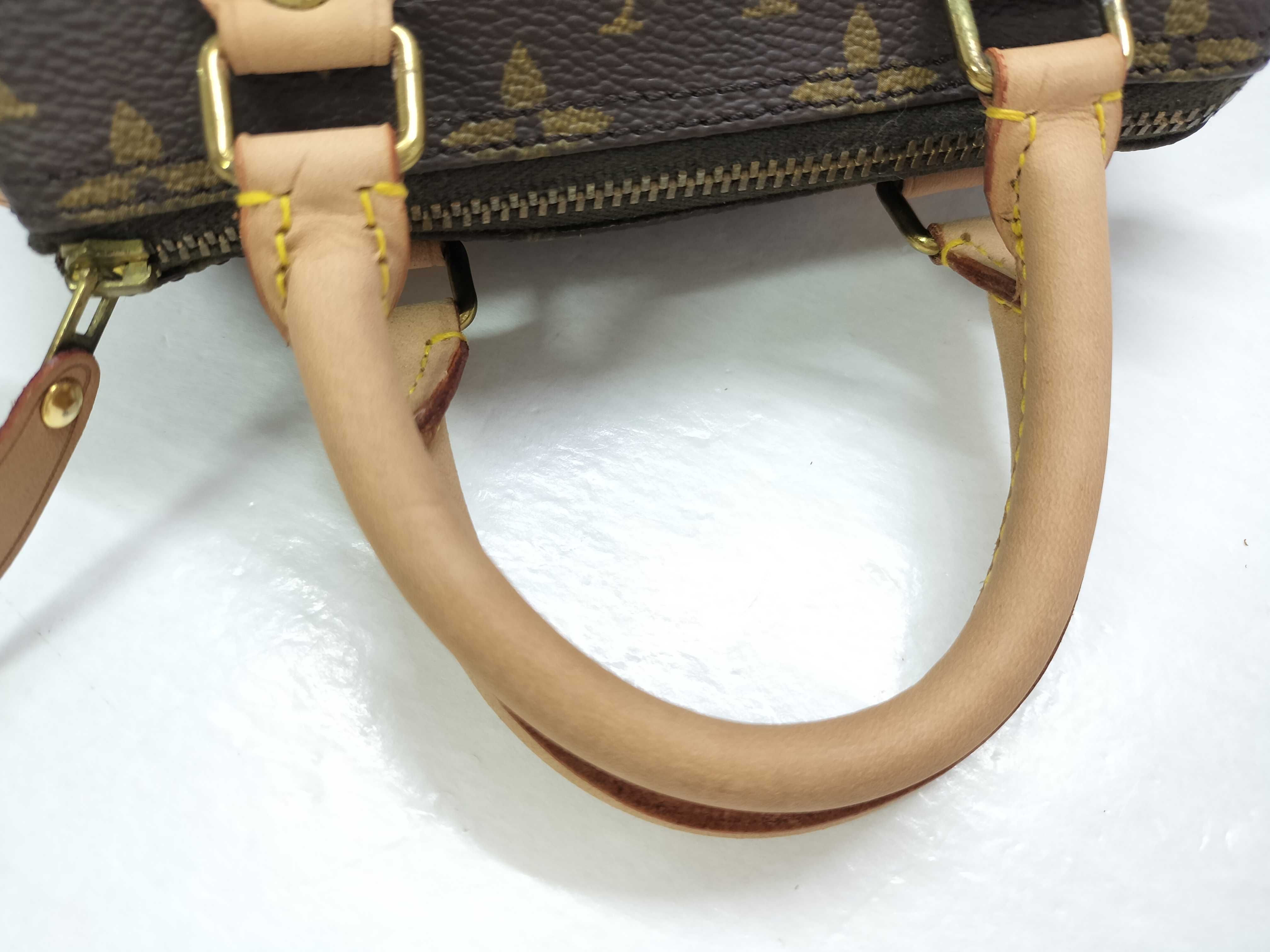 Monogram Louis Vuitton M41534 Mini Speedy Handbag Monogram Handbag — view 3