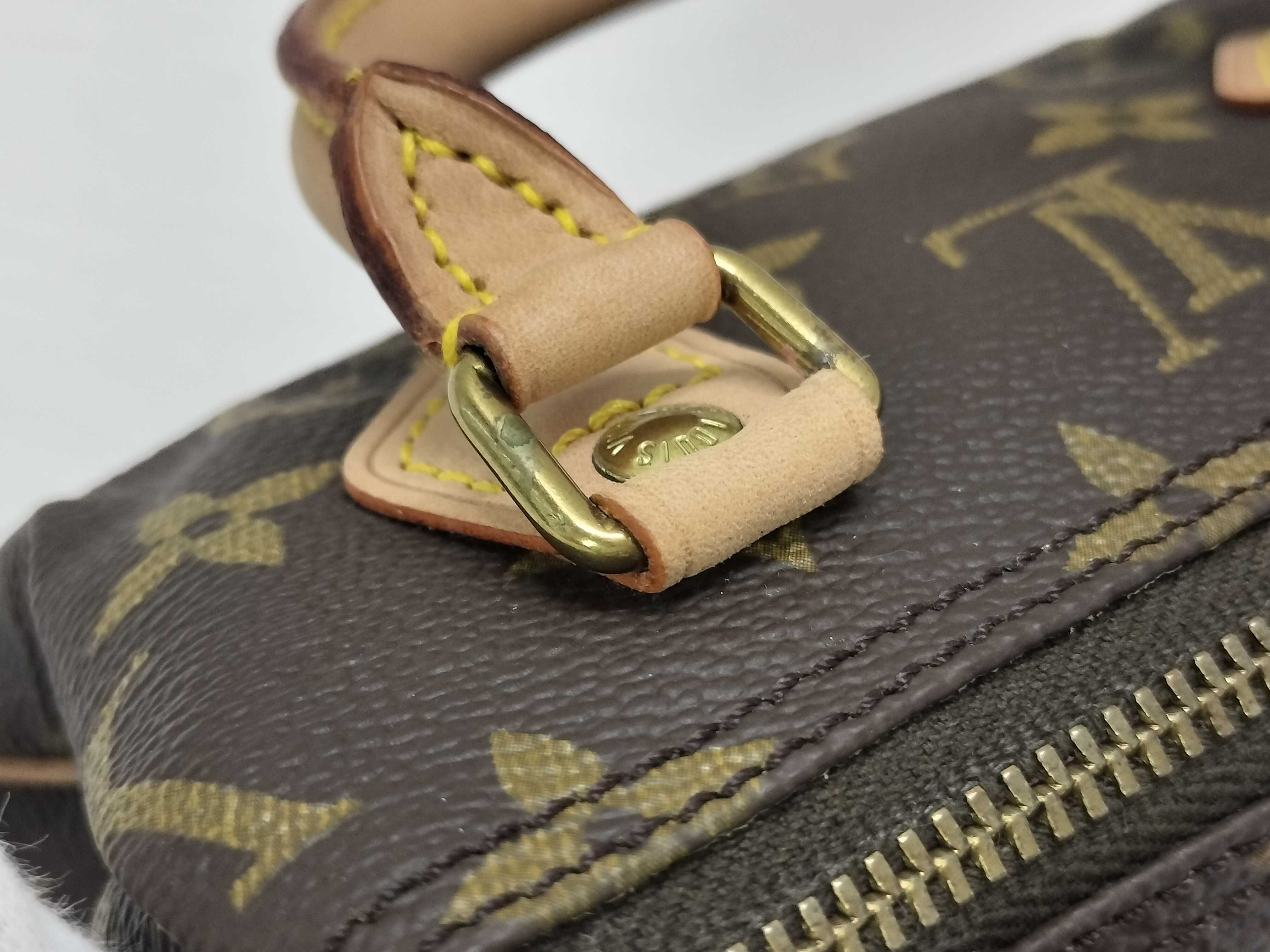 Monogram Louis Vuitton M41534 Mini Speedy Handbag Monogram Handbag — view 5