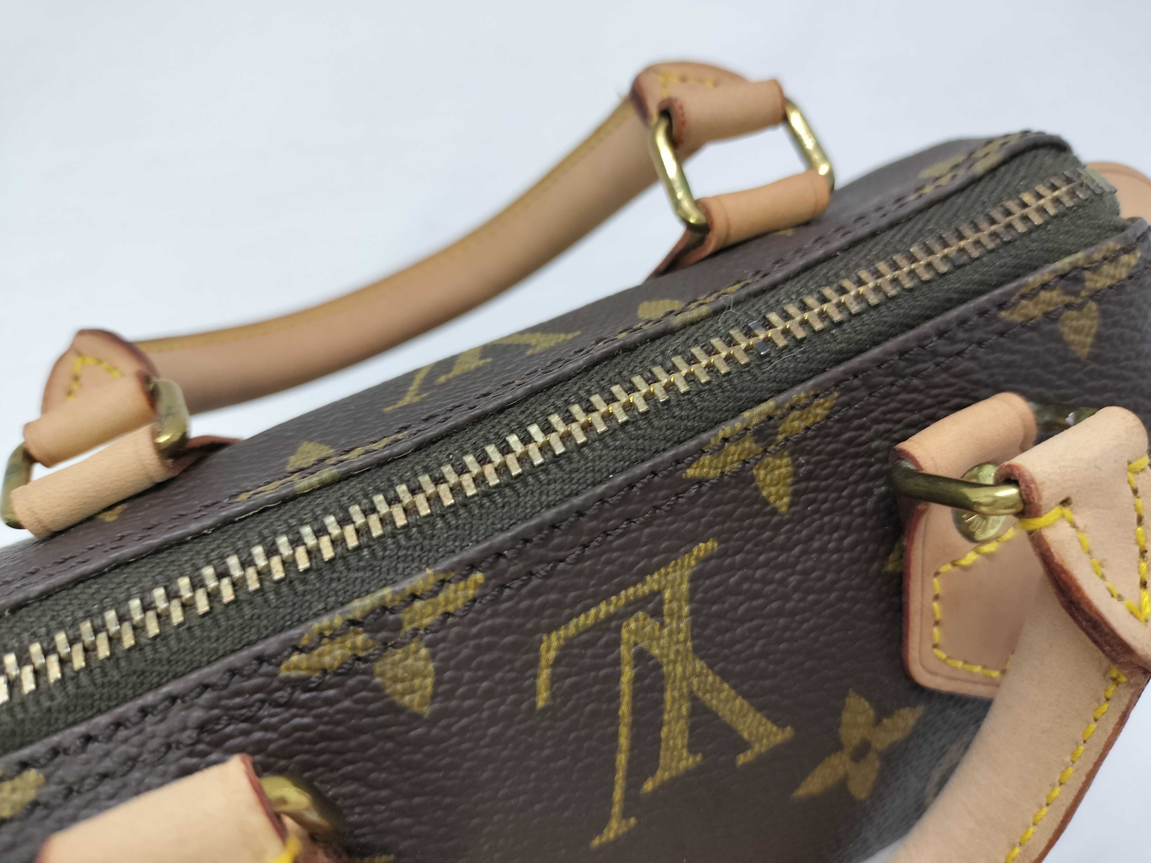 Monogram Louis Vuitton M41534 Mini Speedy Handbag Monogram Handbag — view 6