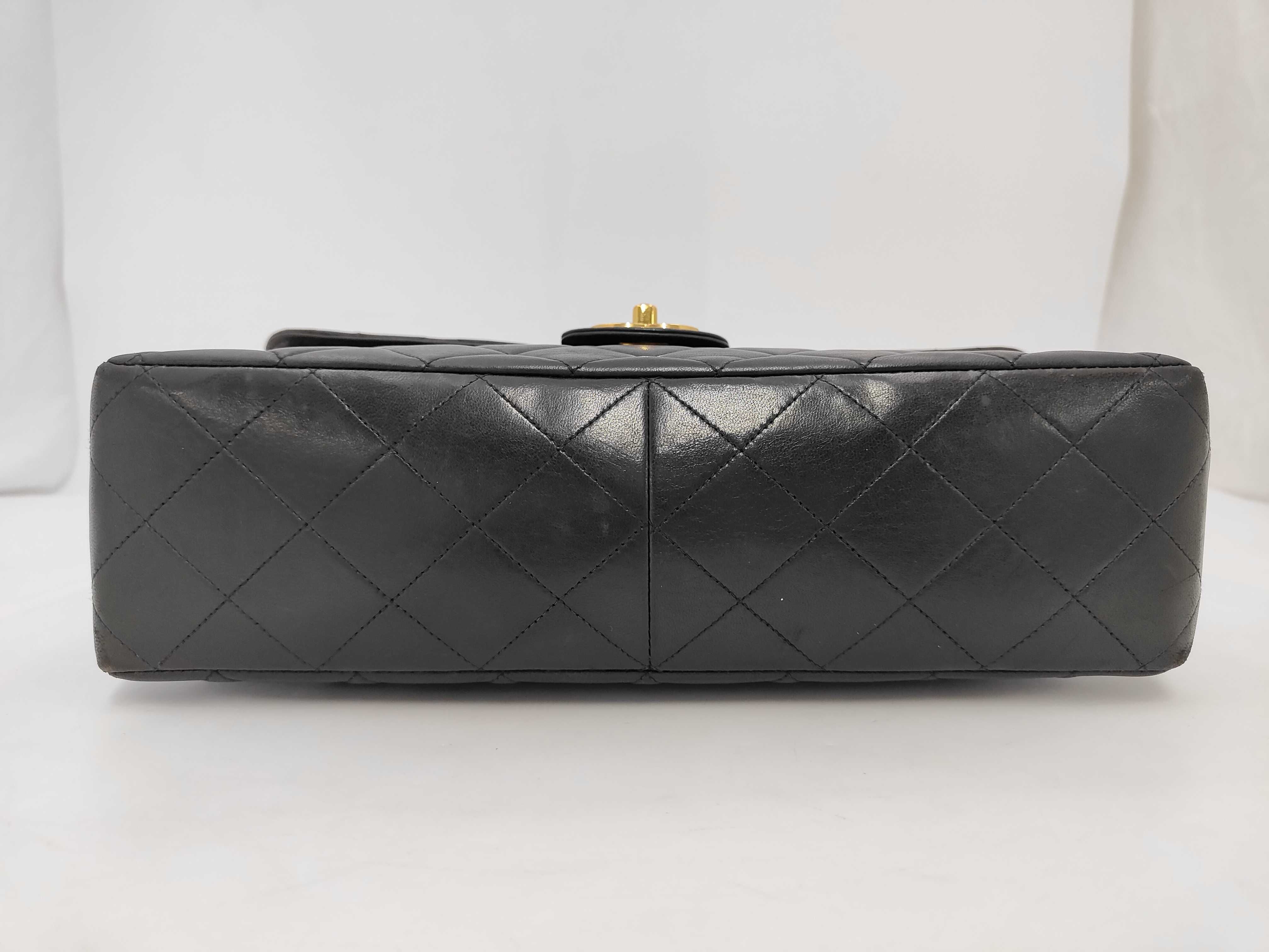 Large Matelassé Lambskin Shoulder Bag — view 3