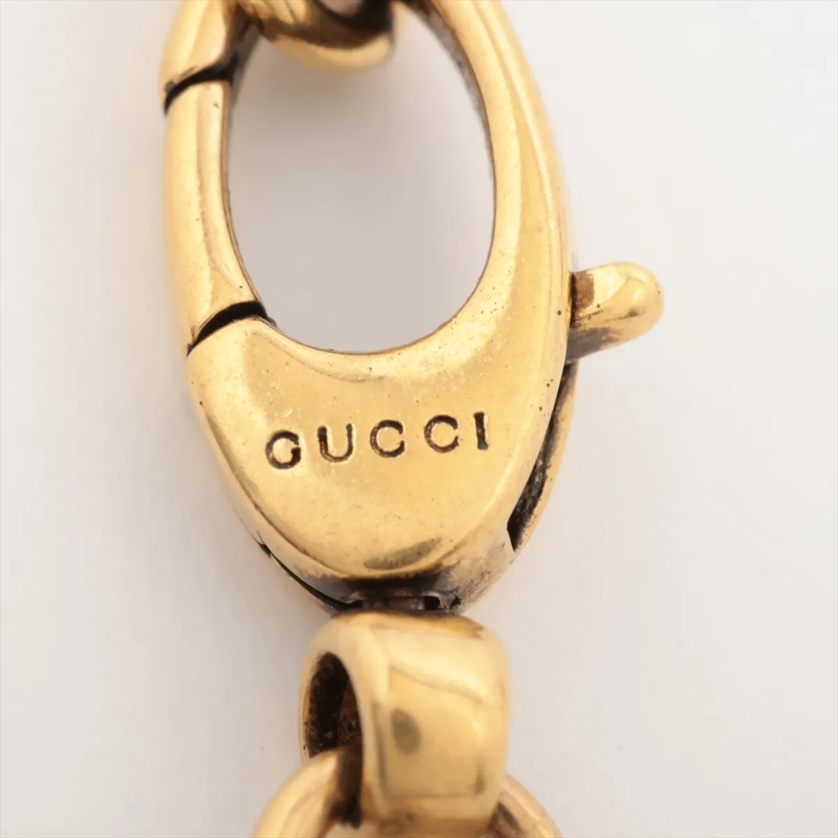 Lion Head Necklace GP Gold — view 4