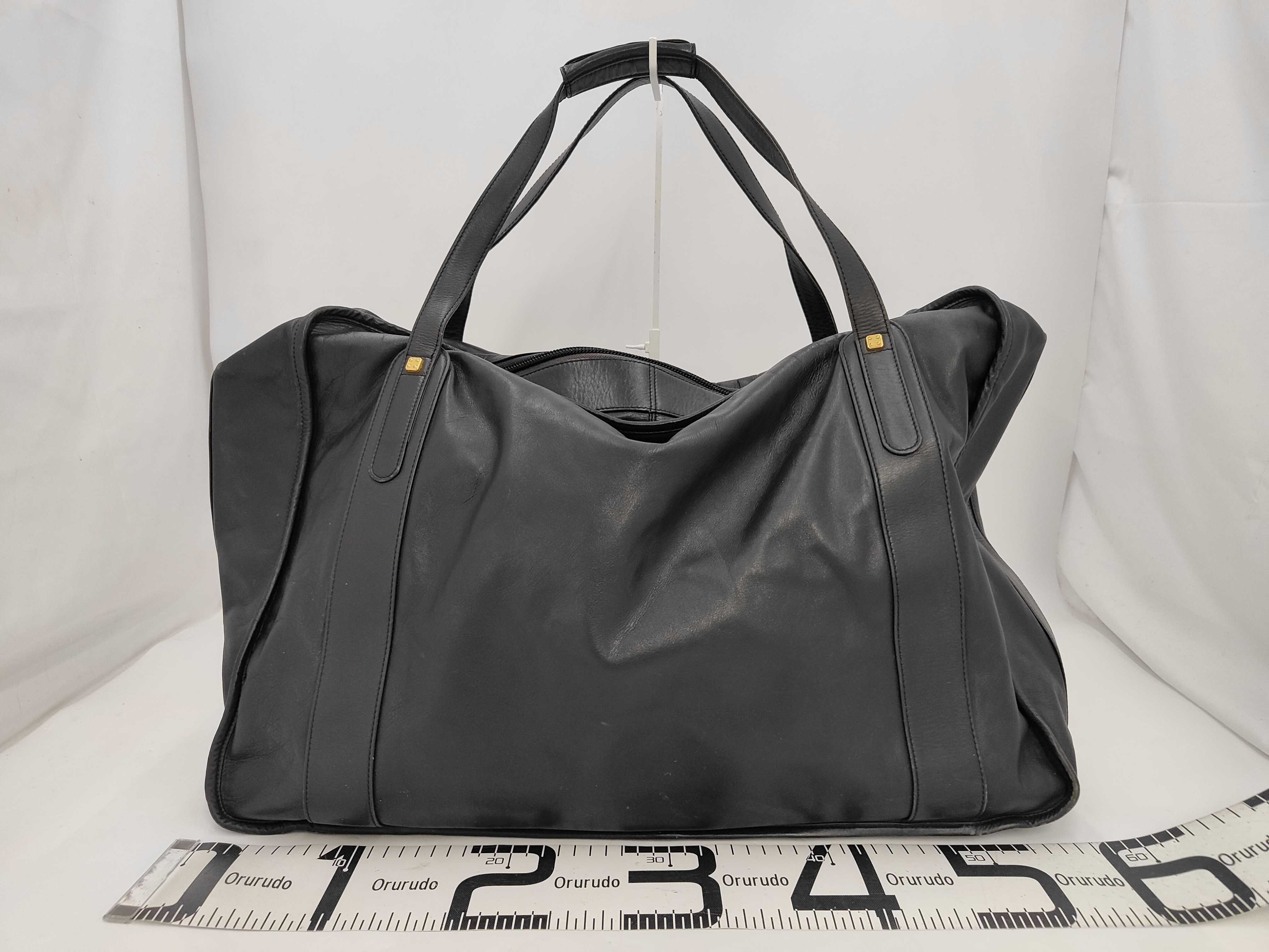 Boston Bag Leather Anagram Boston Bag — view 2