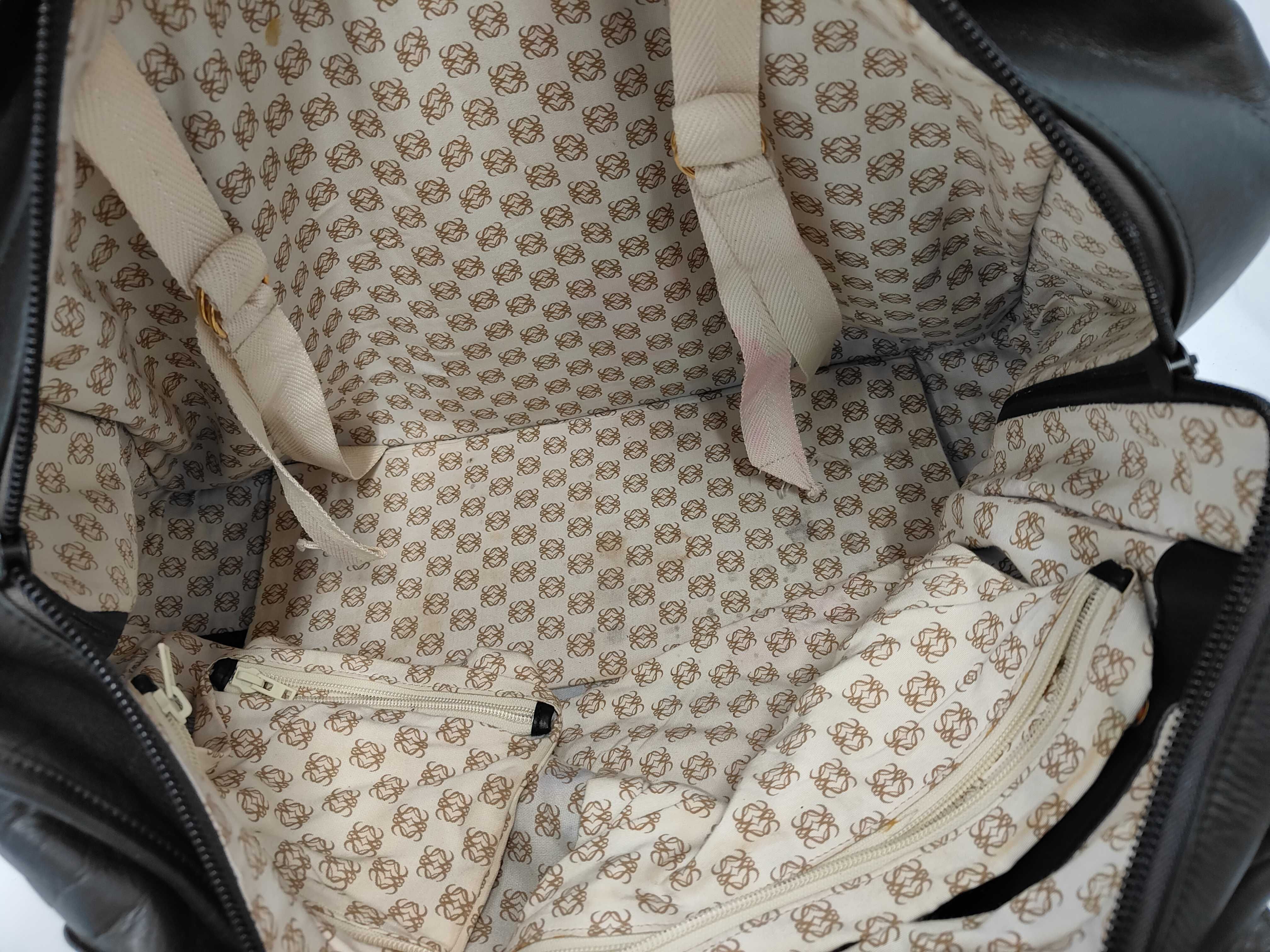 Boston Bag Leather Anagram Boston Bag — view 9