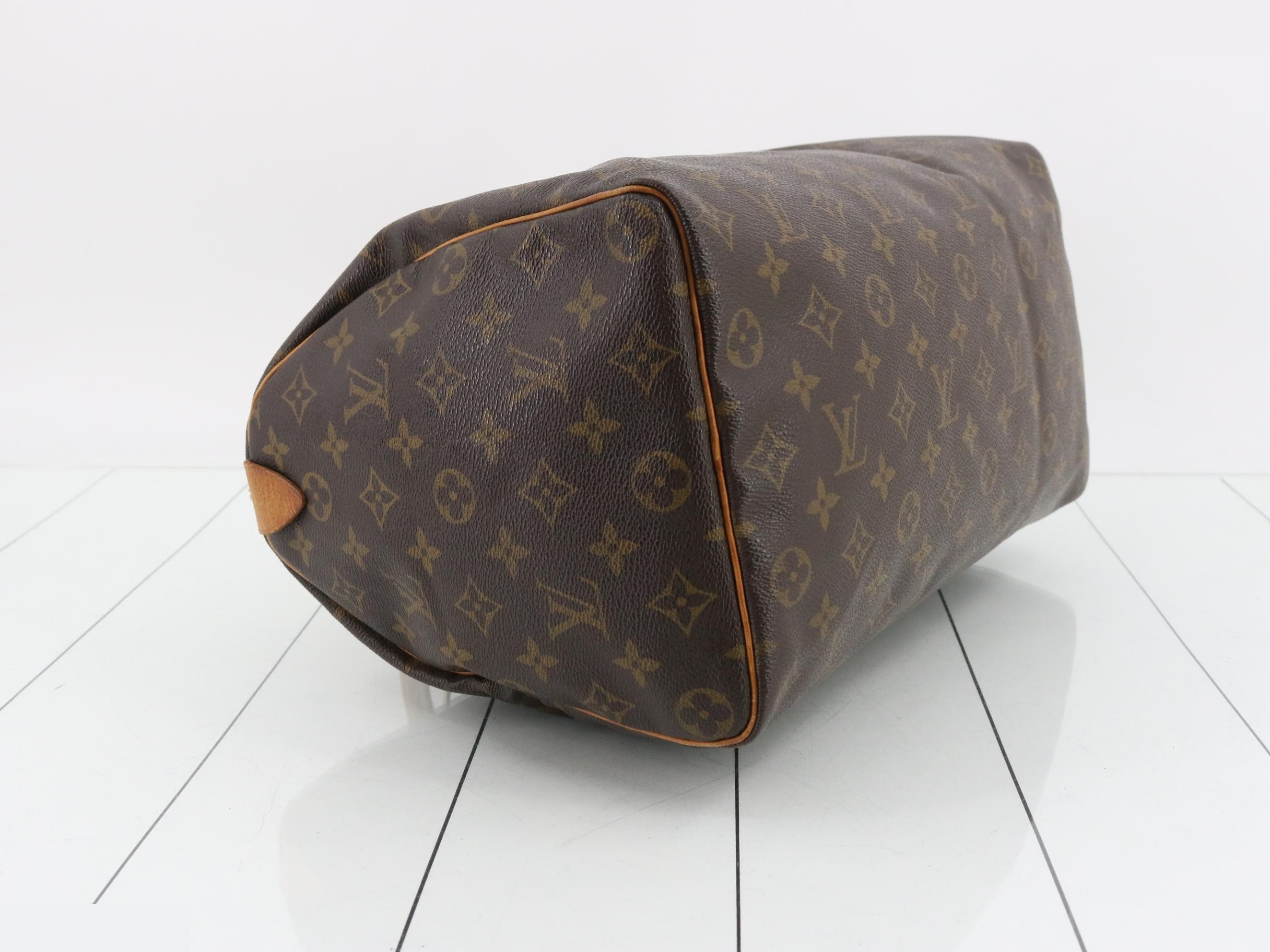 Speedy 35 Monogram Brown Handbag — view 5