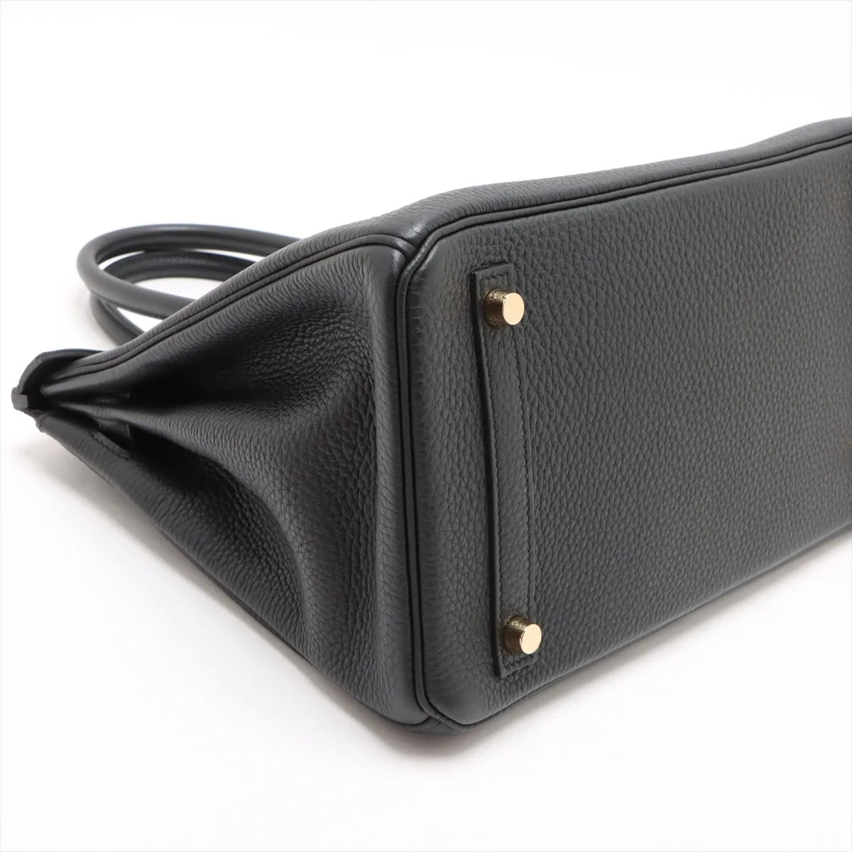 [Individually wrapped] Hermes Birkin 30 Letourne Togo Black Gold Hardware Y:2020 — view 4