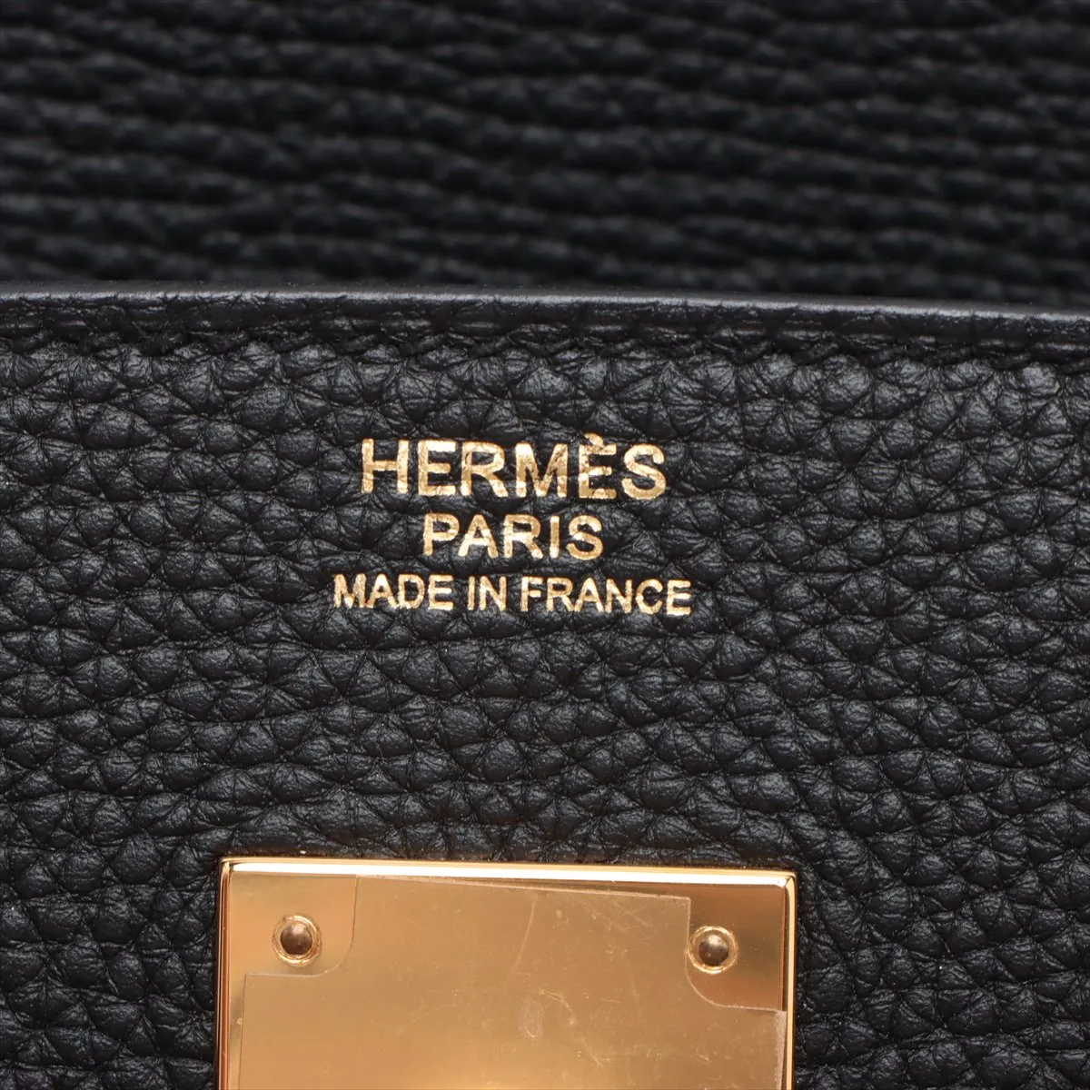 [Individually wrapped] Hermes Birkin 30 Letourne Togo Black Gold Hardware Y:2020 — view 10